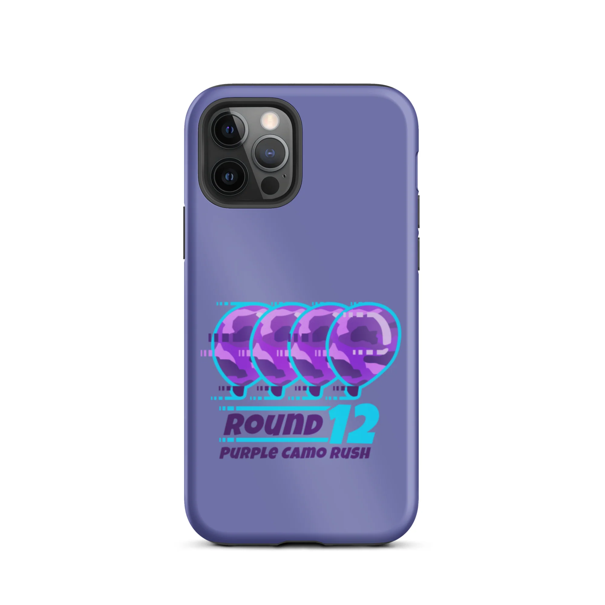 Purple Camo Rush iPhone Case (Tough) - Image 20