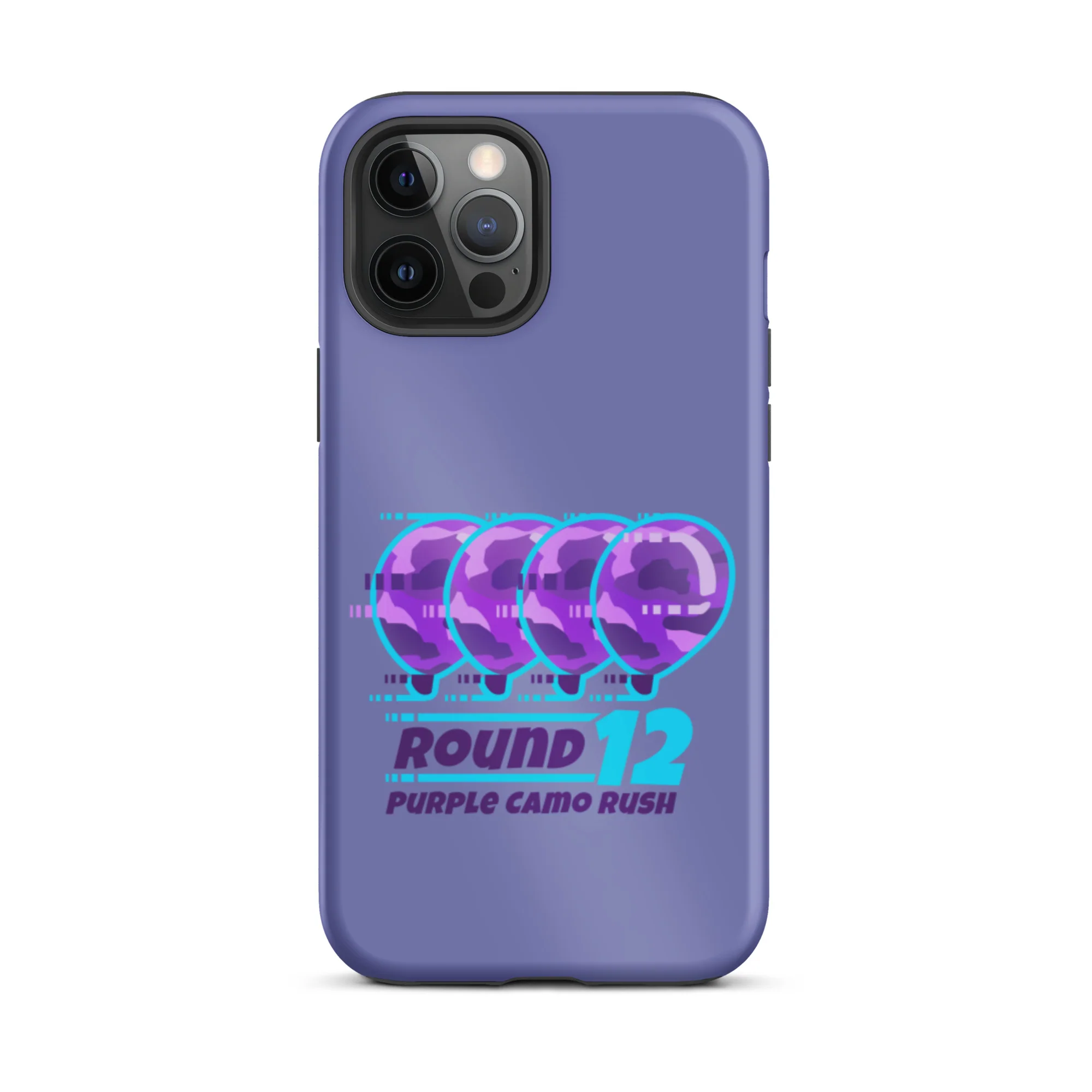 Purple Camo Rush iPhone Case (Tough) - Image 22