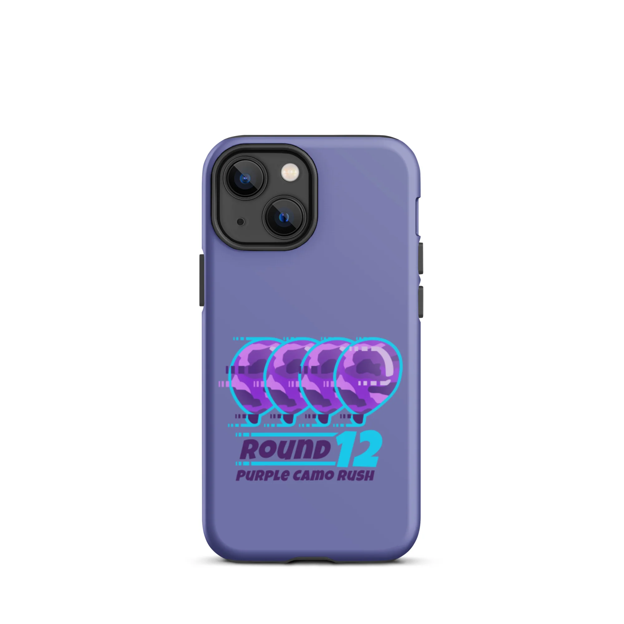 Purple Camo Rush iPhone Case (Tough) - Image 24