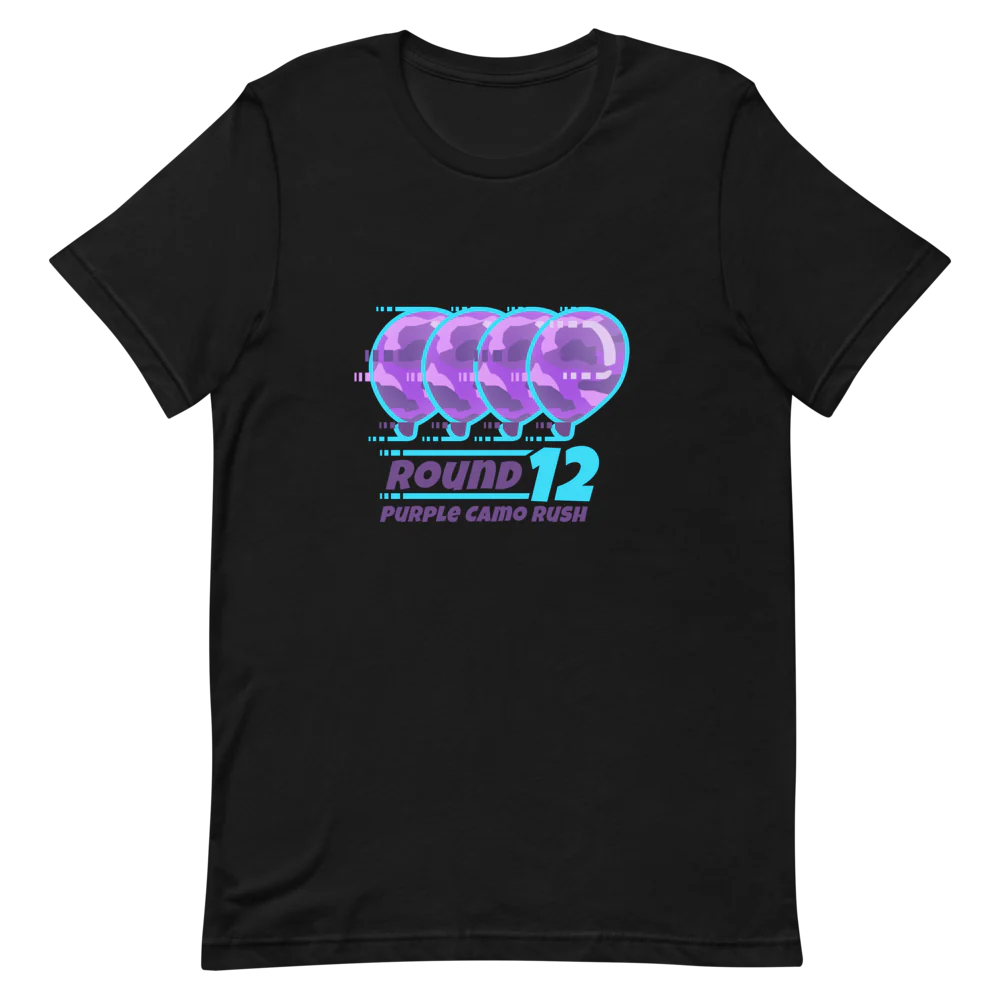 Purple Camo Rush Shirt (Unisex) - Image 4
