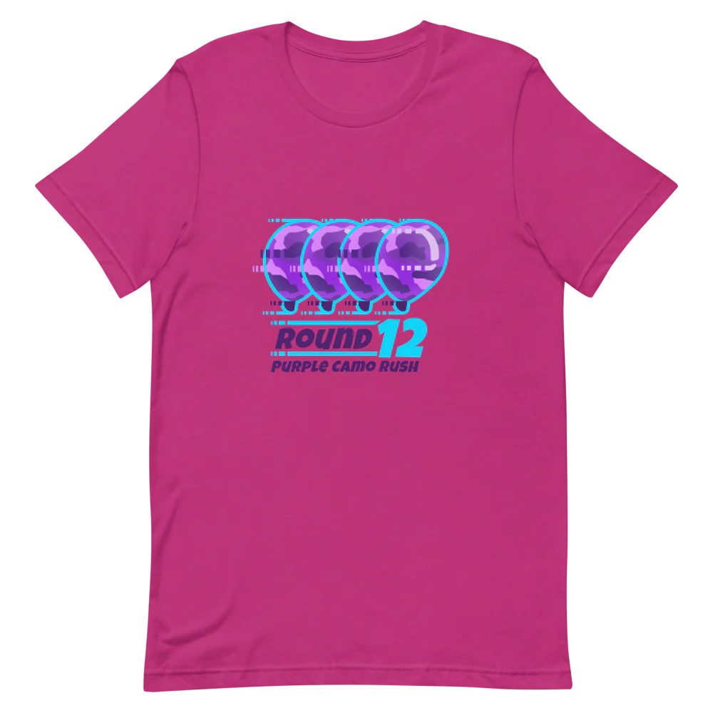Purple Camo Rush Shirt (Unisex) - Image 5