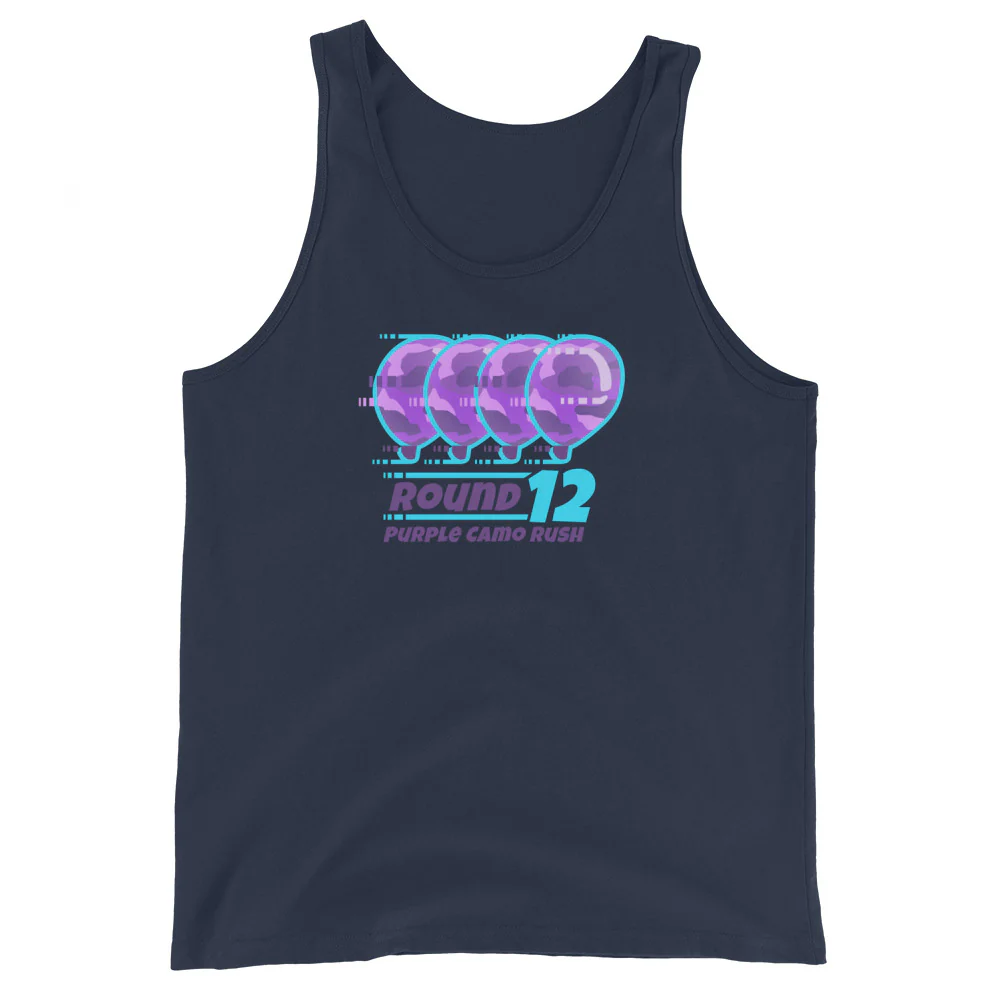 Purple Camo Rush Tank Top (Tank Top) - Image 2