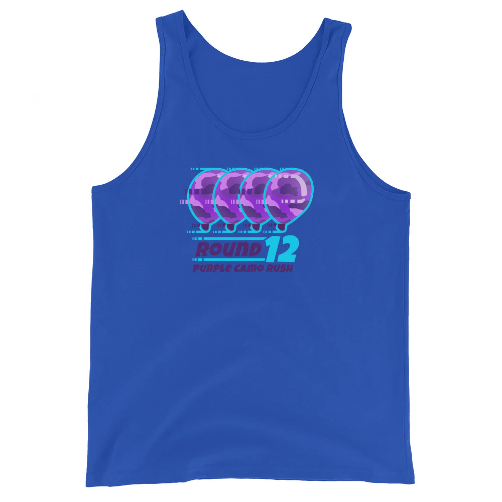 Purple Camo Rush Tank Top (Tank Top) - Image 5