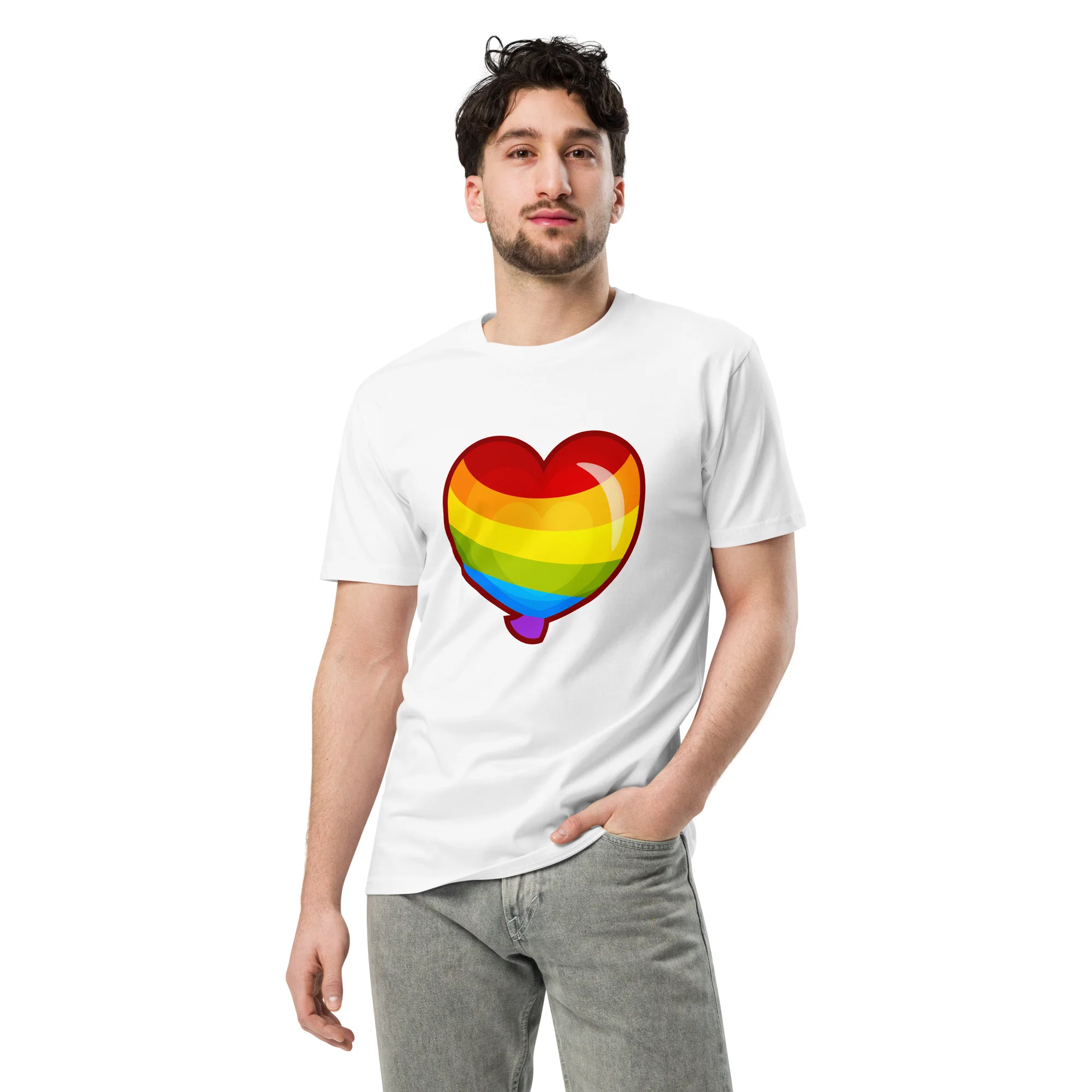 Regen Rainbow Premium Shirt (Unisex) - Image 3