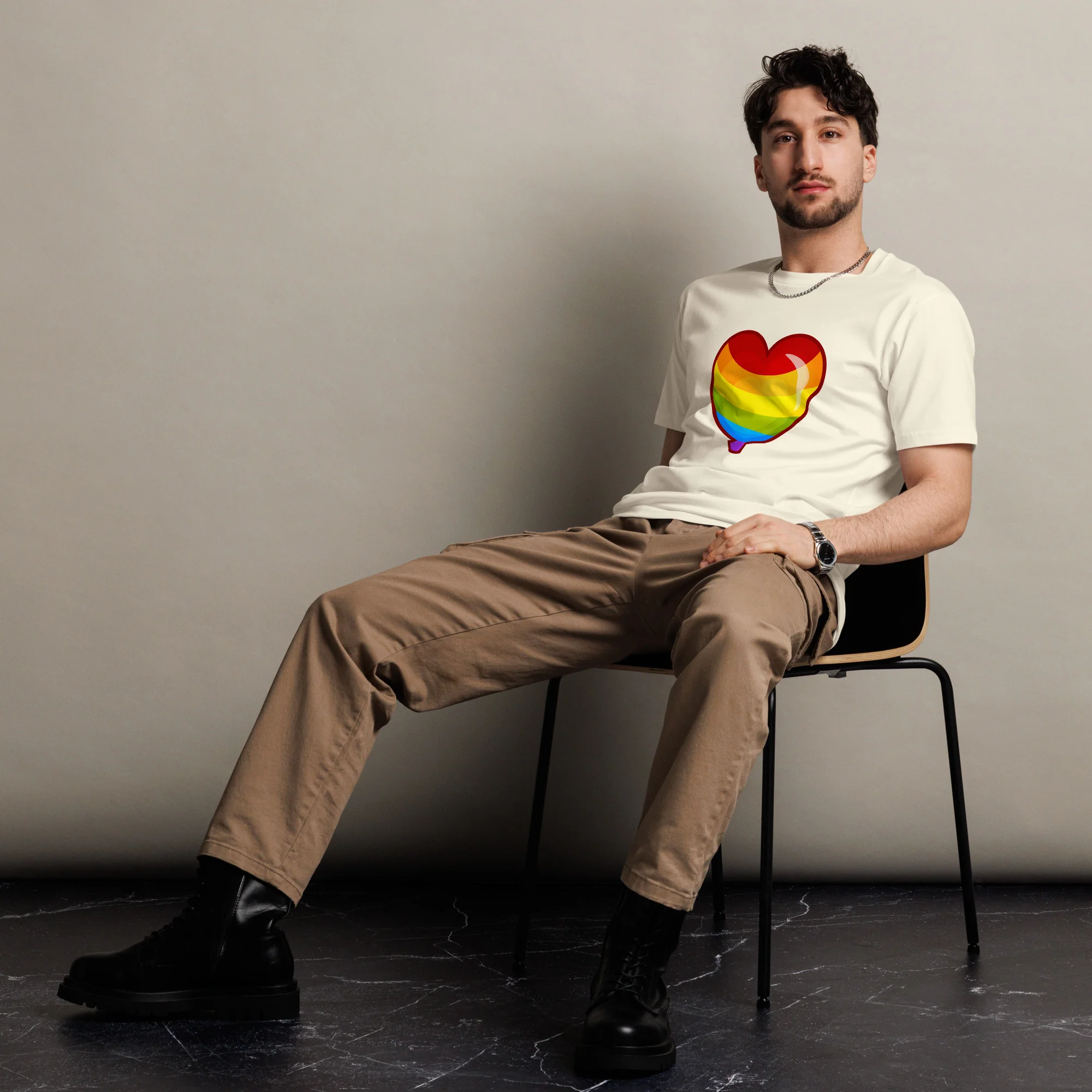 Regen Rainbow Premium Shirt (Unisex) - Image 5