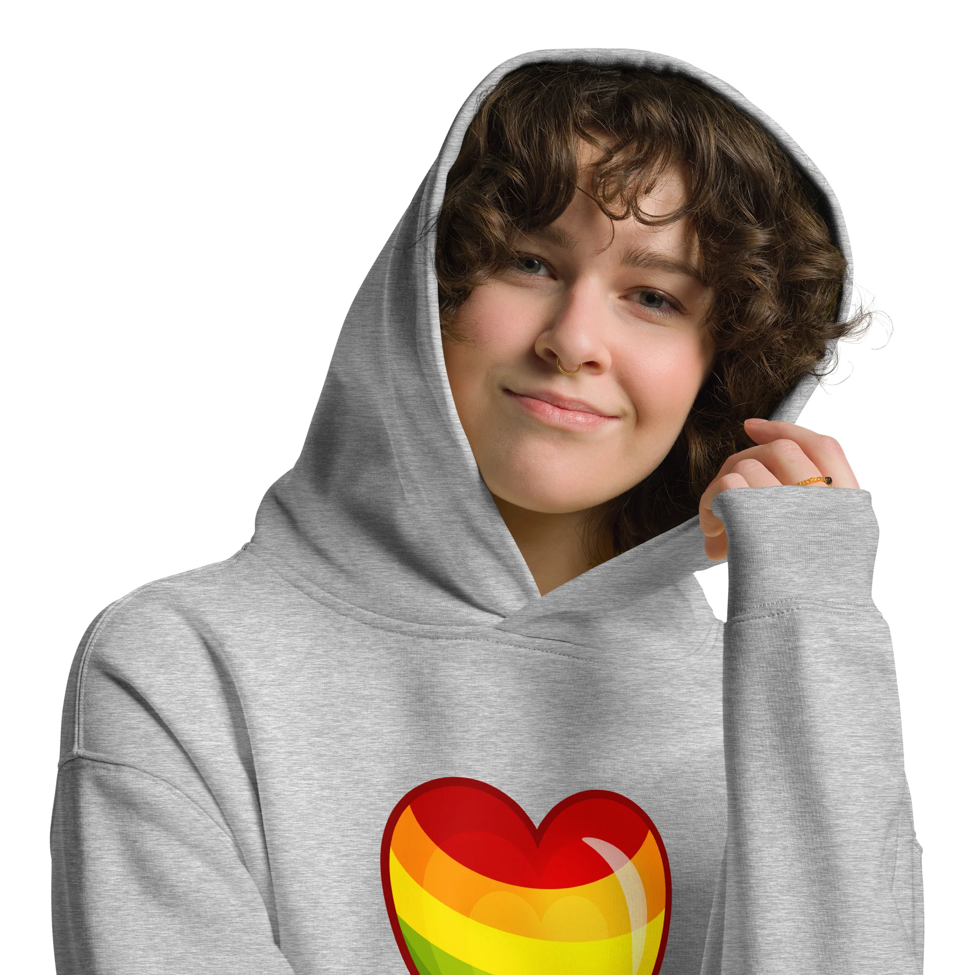Regrow Love Premium Oversized Hoodie (Unisex) - Image 5
