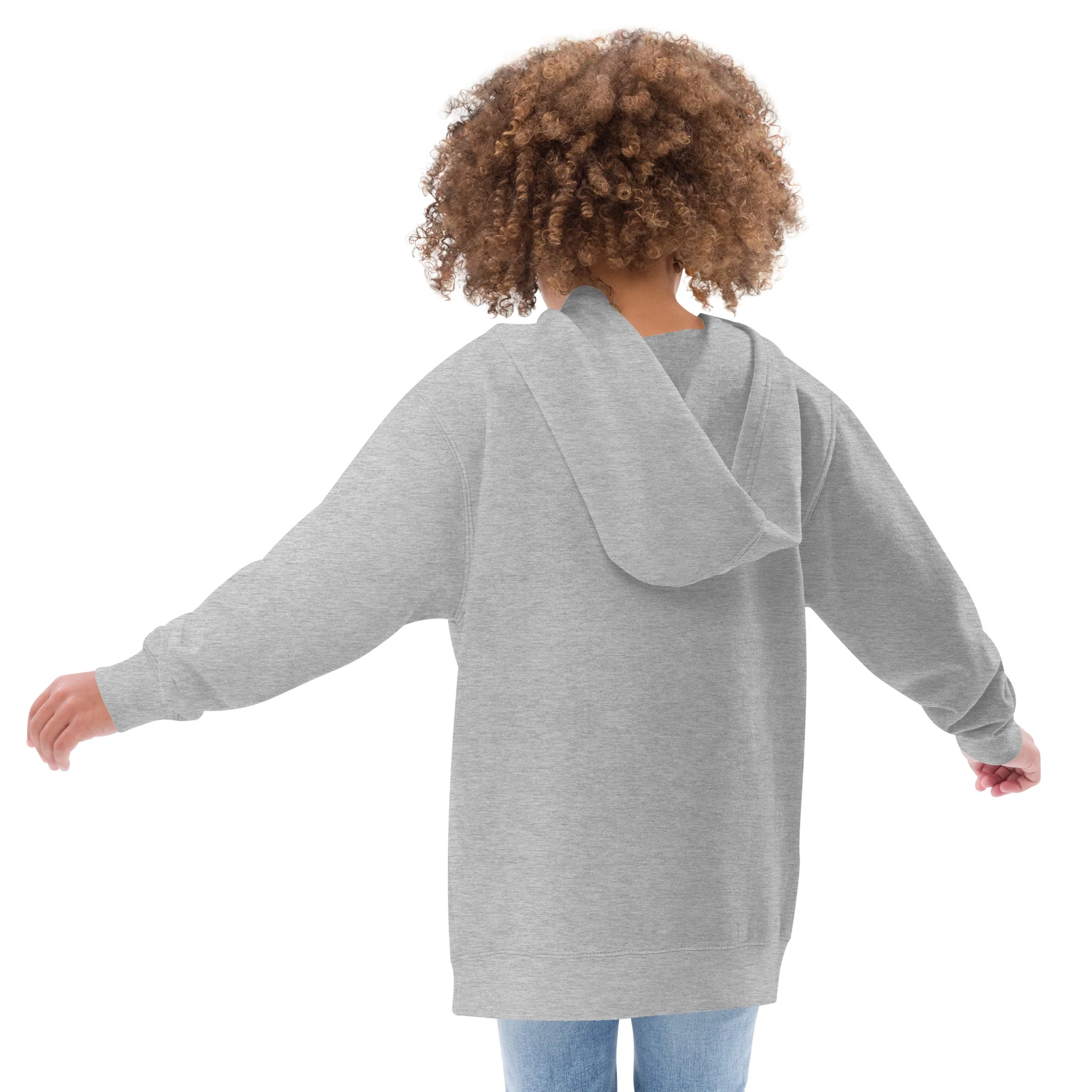 Retro Monkey Fleece Hoodie (Kids/Youth) - Image 4