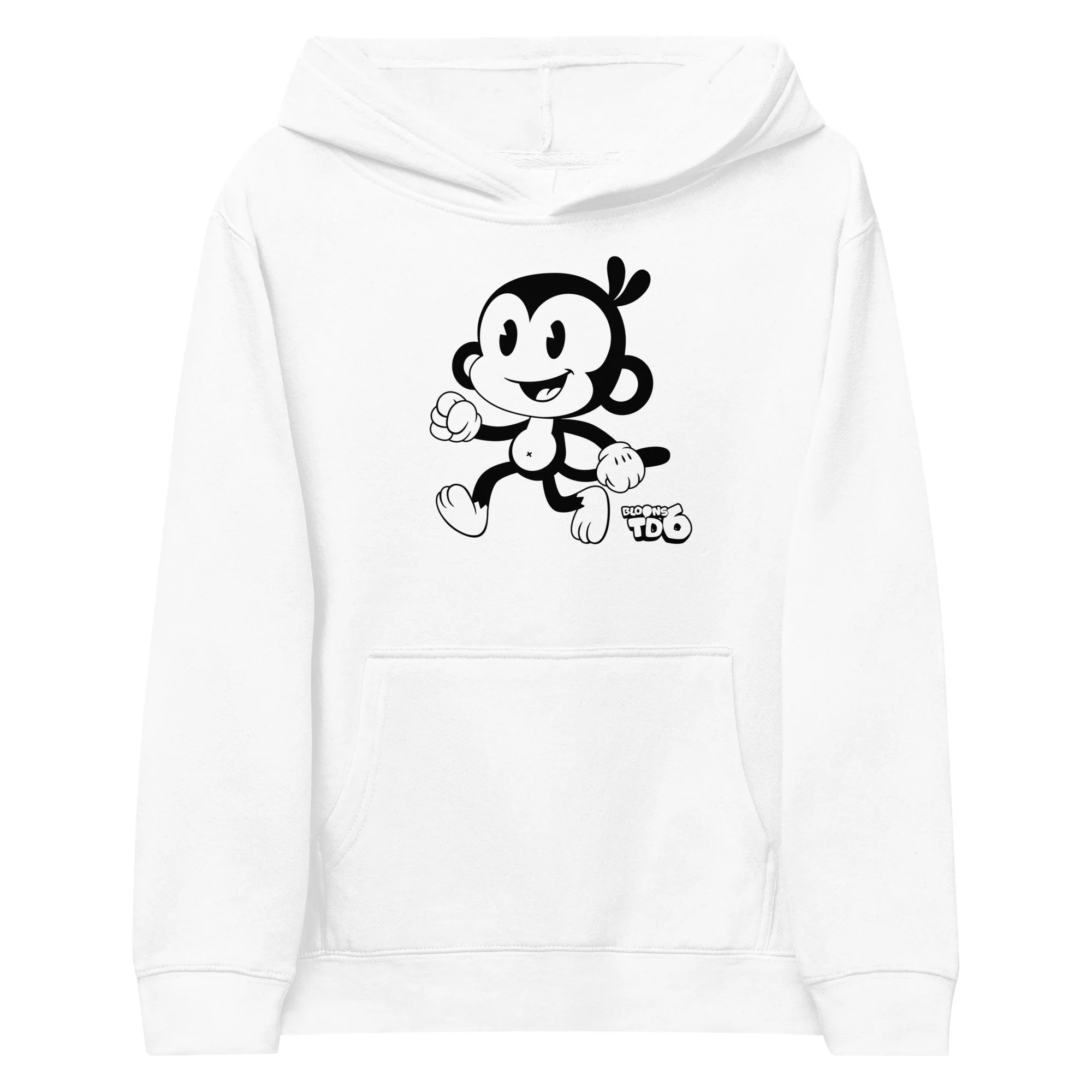 Retro Monkey Fleece Hoodie (Kids/Youth) - Image 8