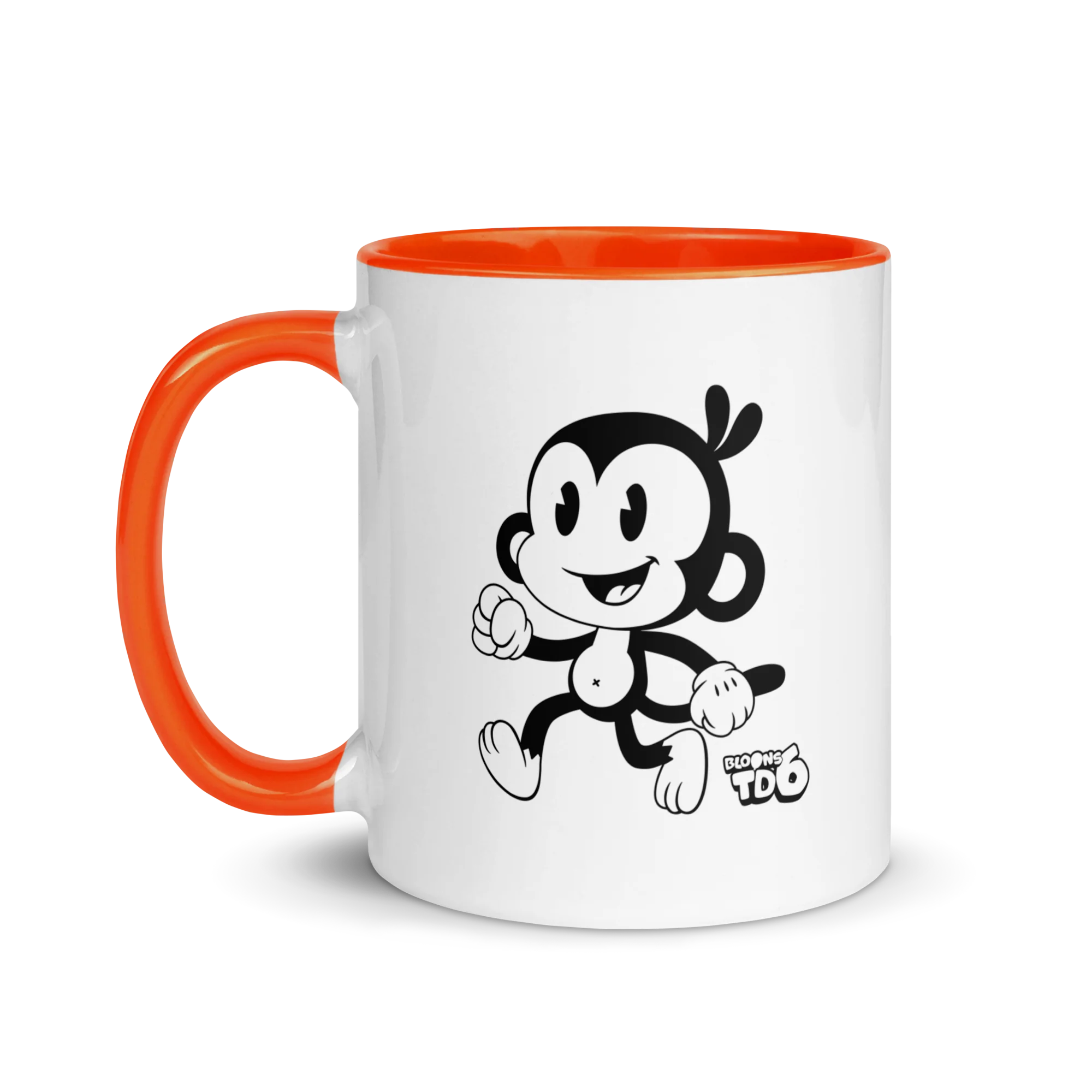 Retro Monkey Mug with Color Inside - Image 10