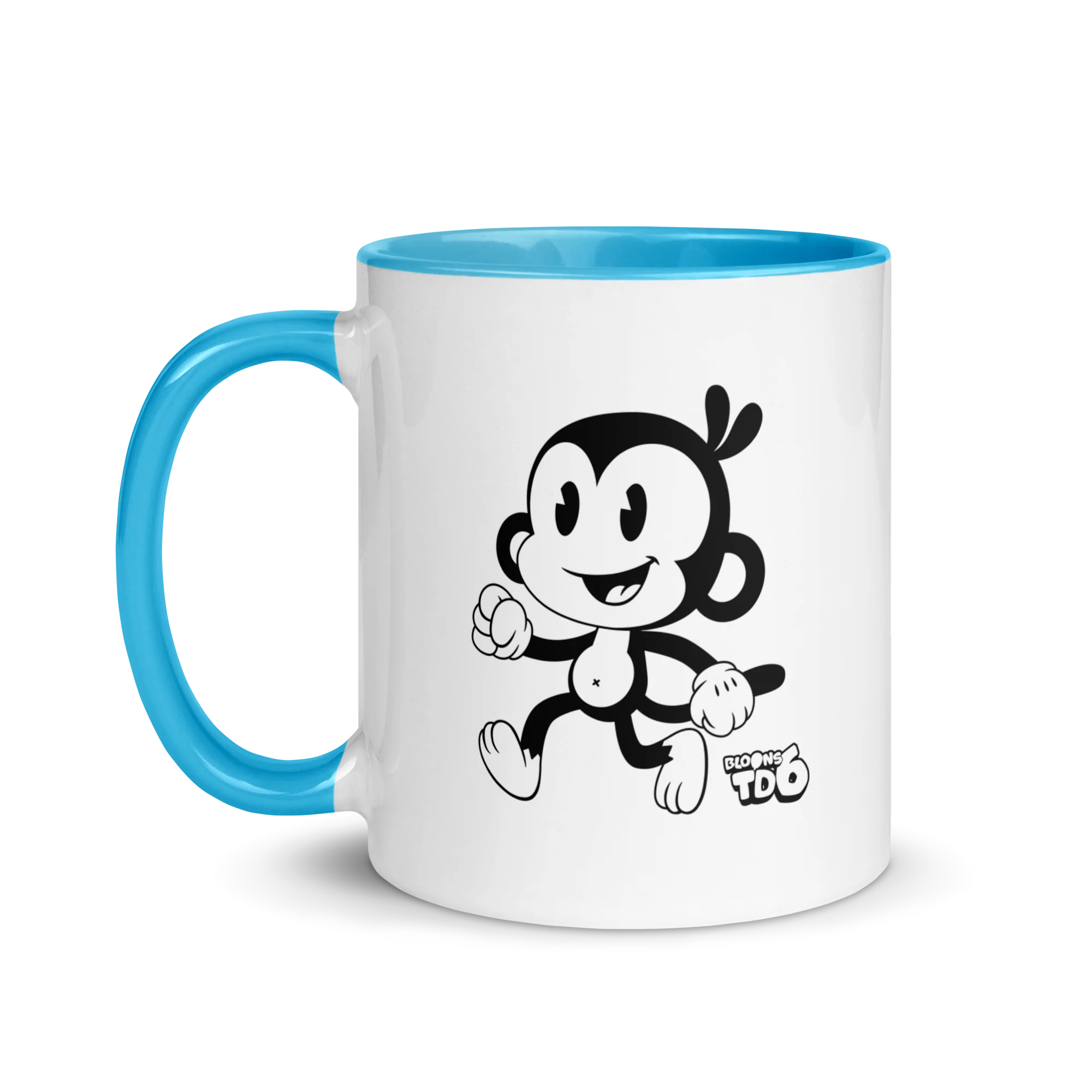 Retro Monkey Mug with Color Inside - Image 13