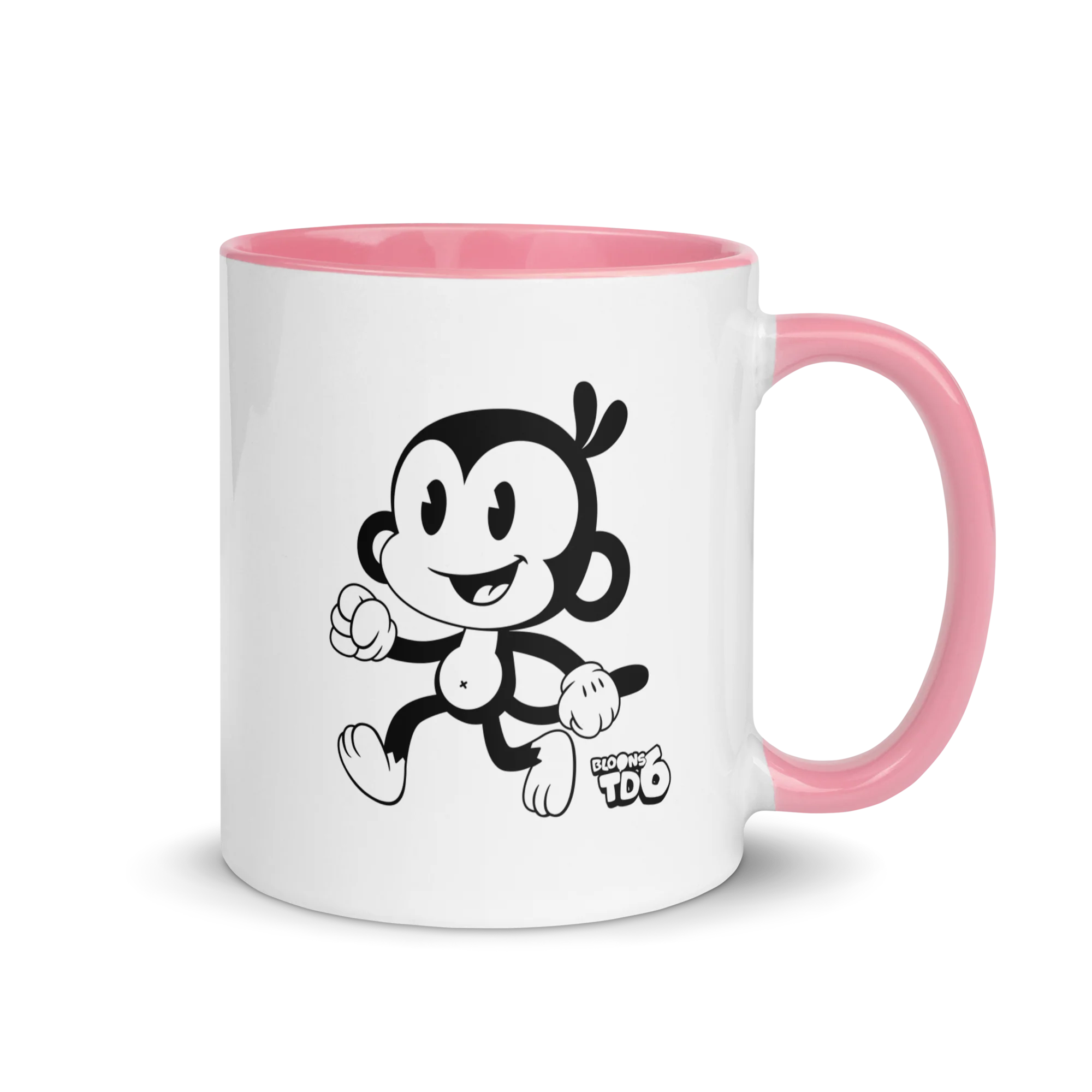 Retro Monkey Mug with Color Inside - Image 14