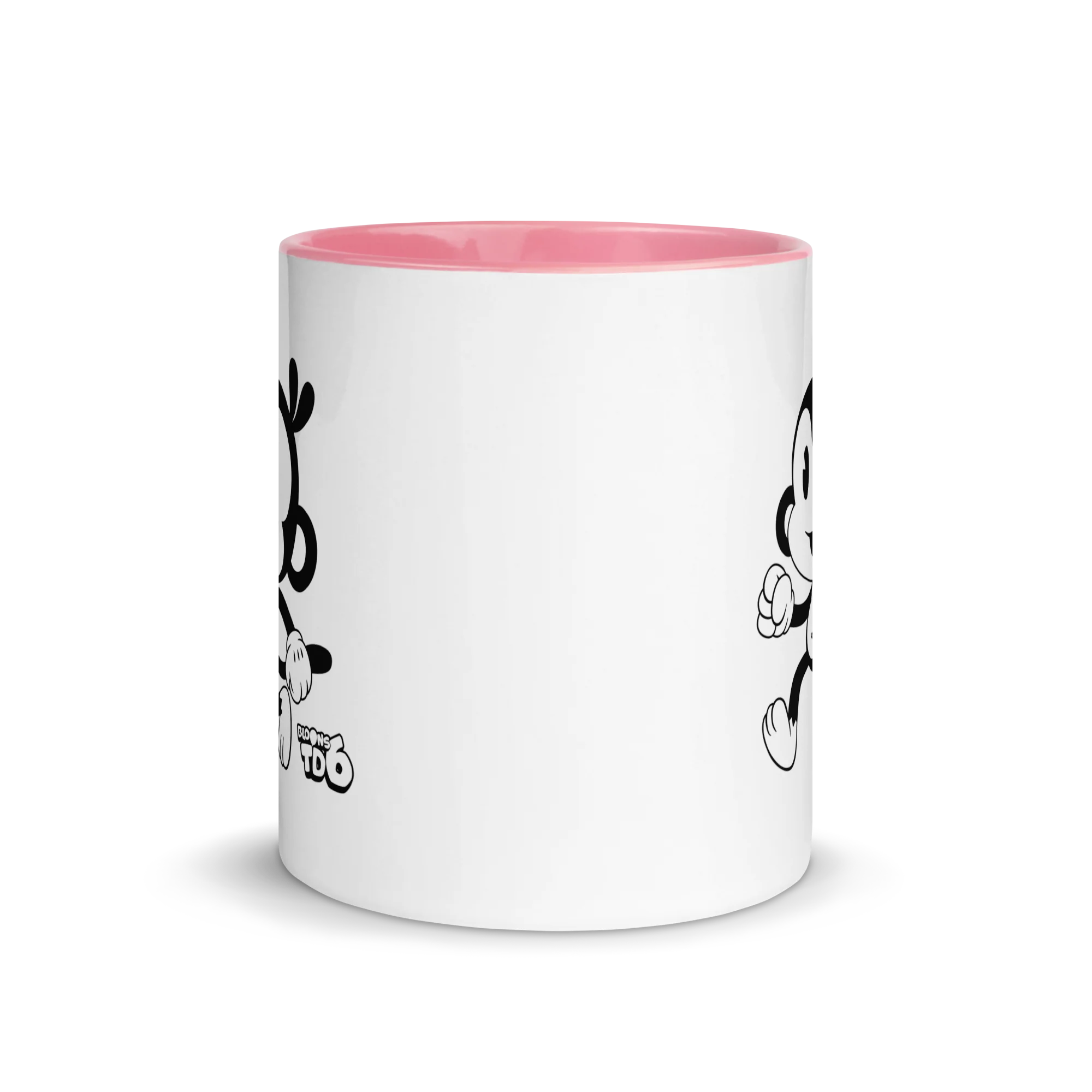 Retro Monkey Mug with Color Inside - Image 15