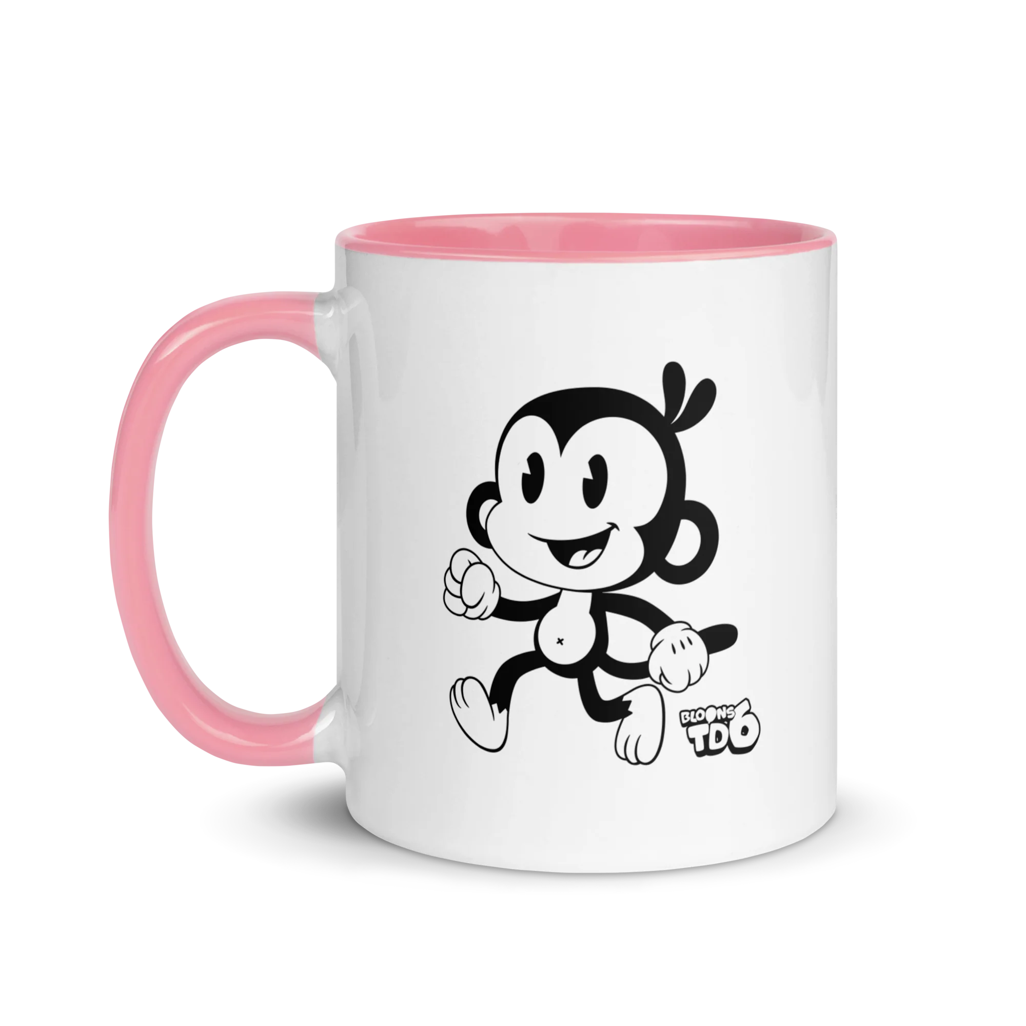 Retro Monkey Mug with Color Inside - Image 16