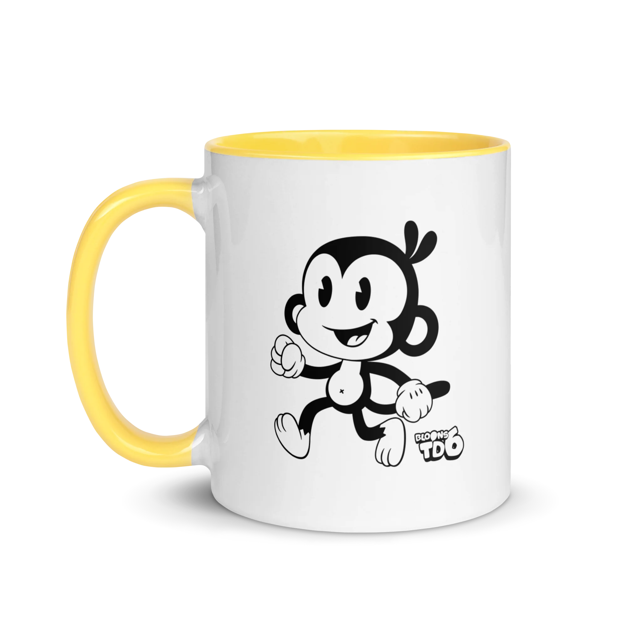 Retro Monkey Mug with Color Inside - Image 18