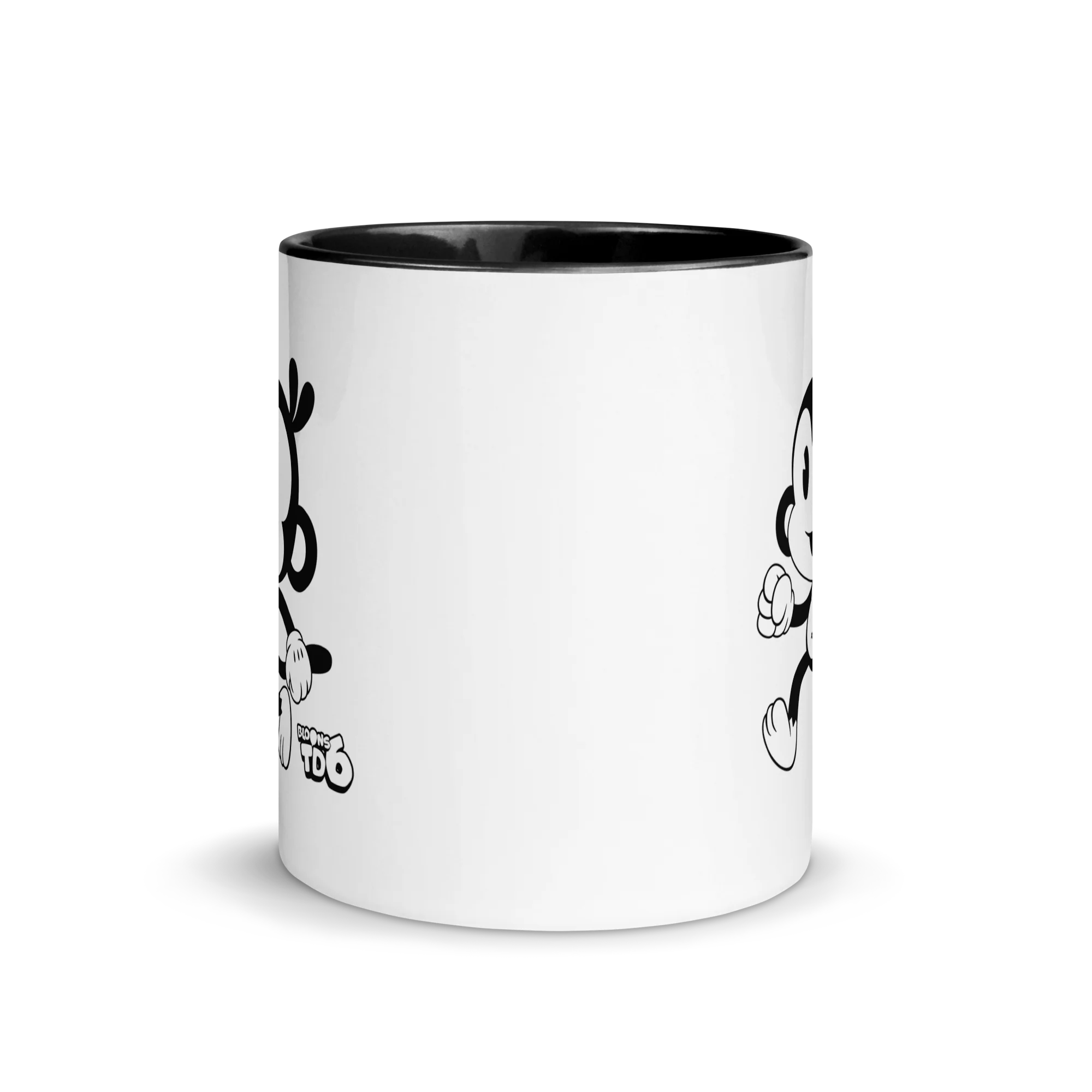 Retro Monkey Mug with Color Inside - Image 3