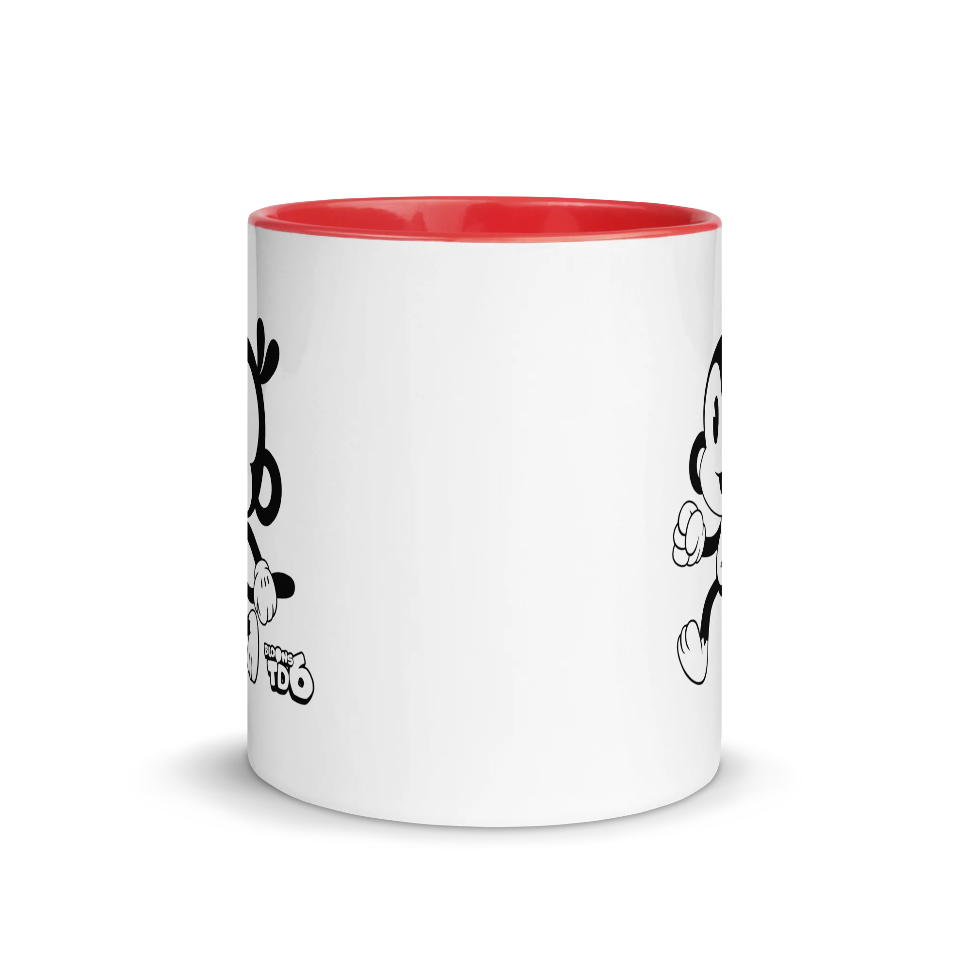 Retro Monkey Mug with Color Inside - Image 6