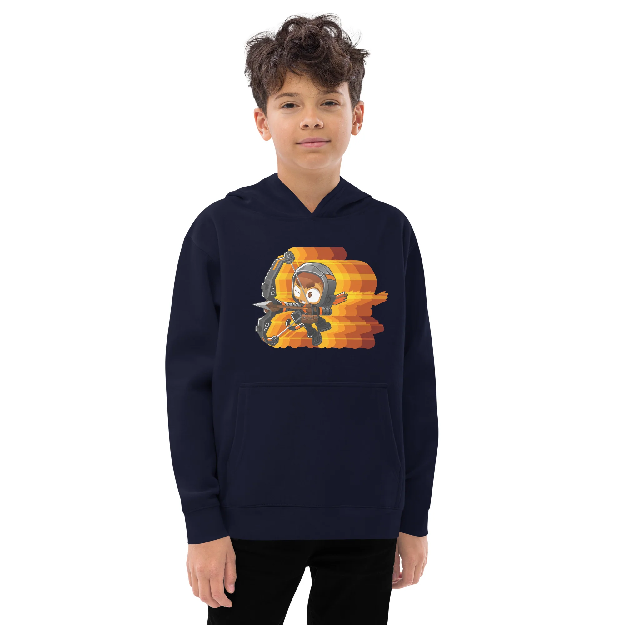 Retro Quincy Fleece Hoodie (Kids/Youth) - Image 10