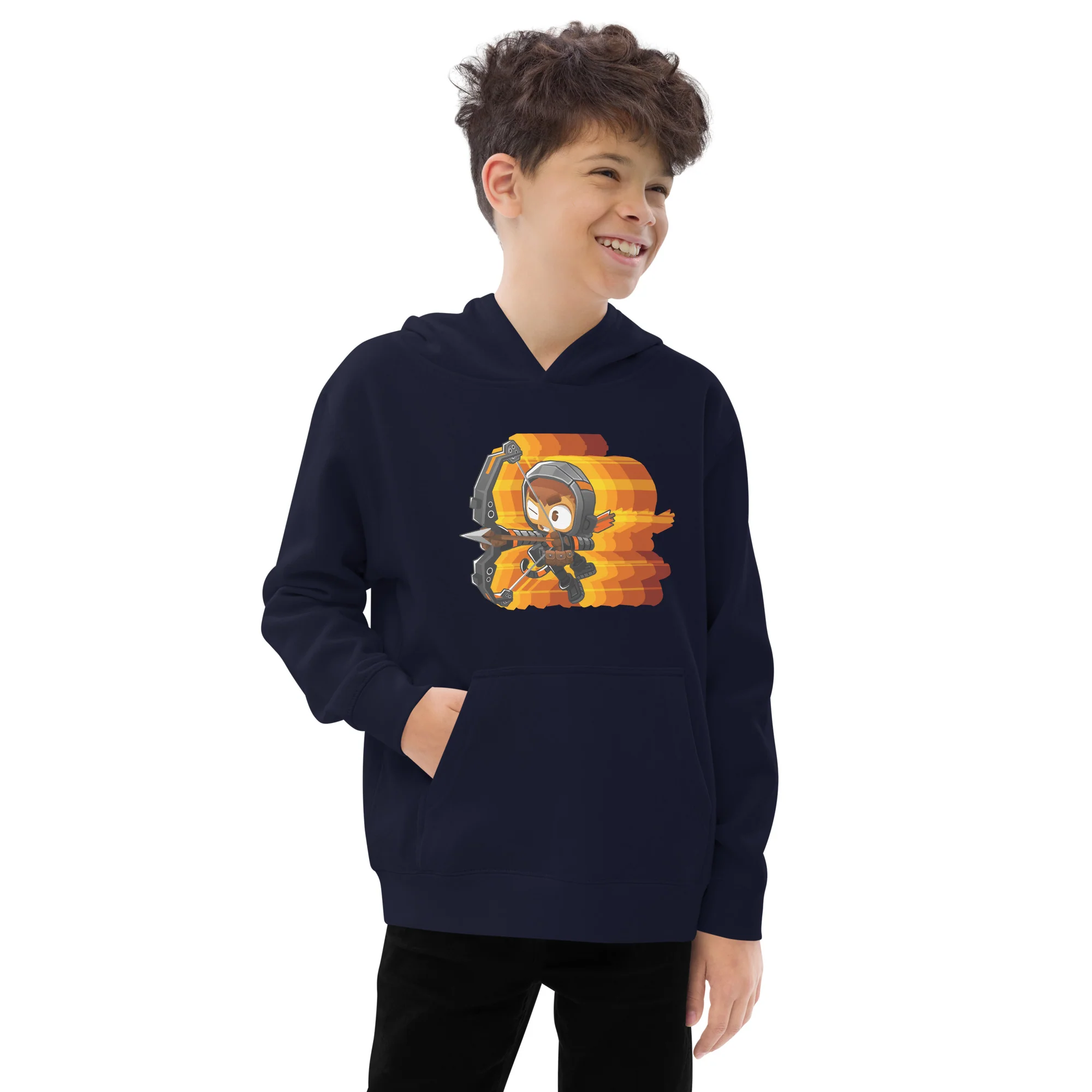 Retro Quincy Fleece Hoodie (Kids/Youth) - Image 11