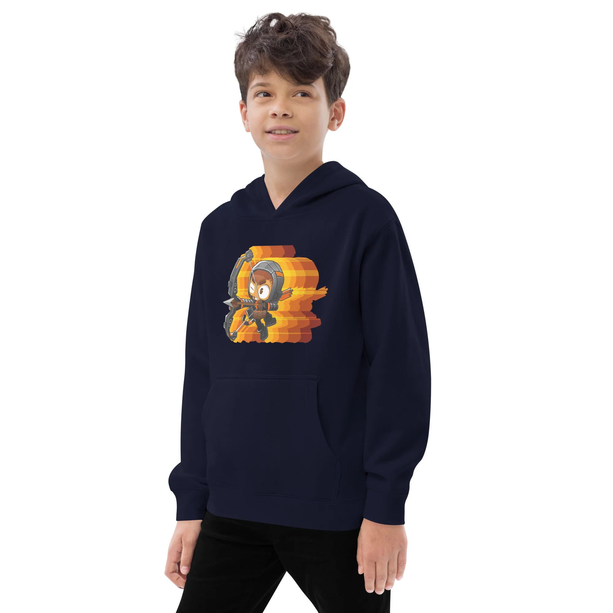 Retro Quincy Fleece Hoodie (Kids/Youth) - Image 12