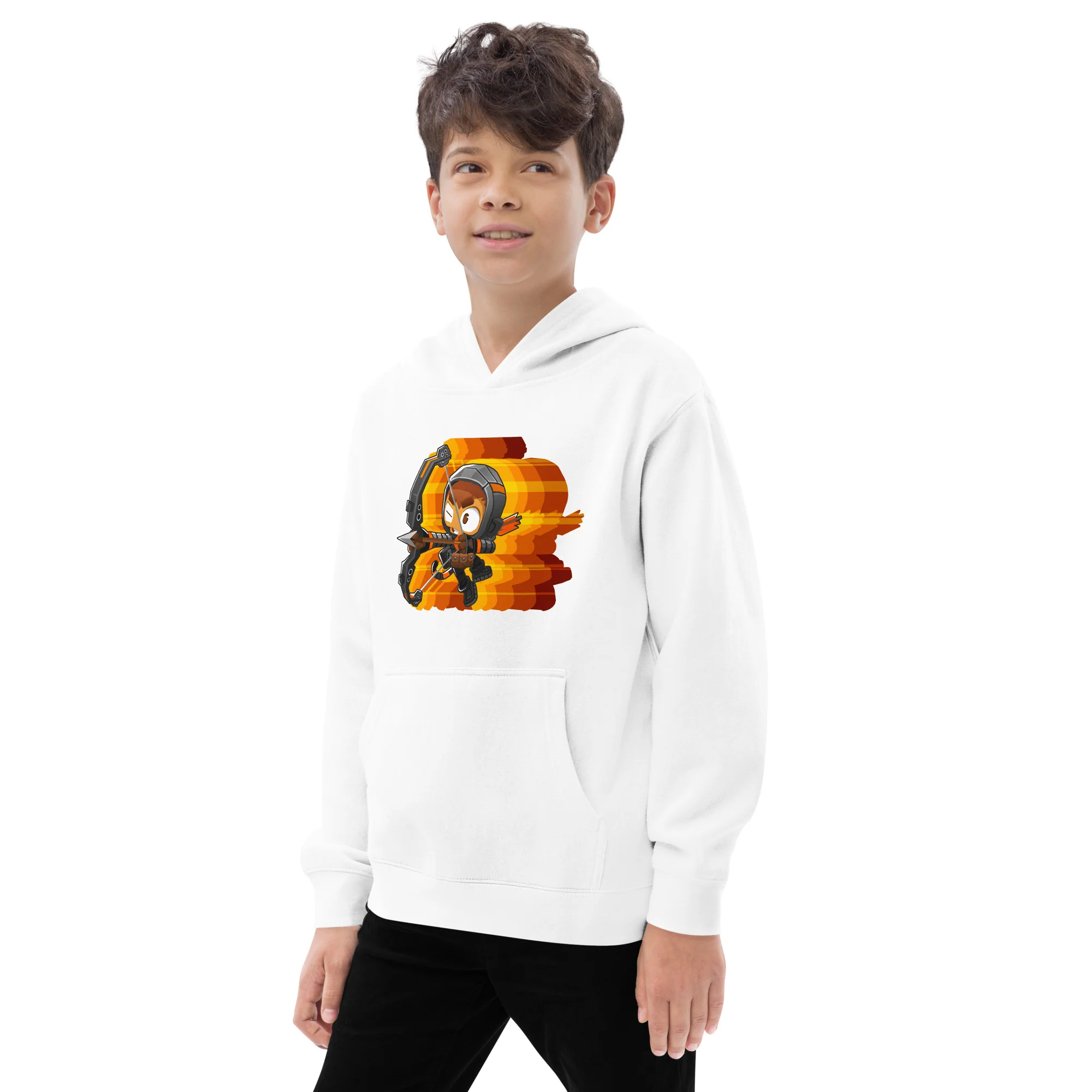 Retro Quincy Fleece Hoodie (Kids/Youth) - Image 17
