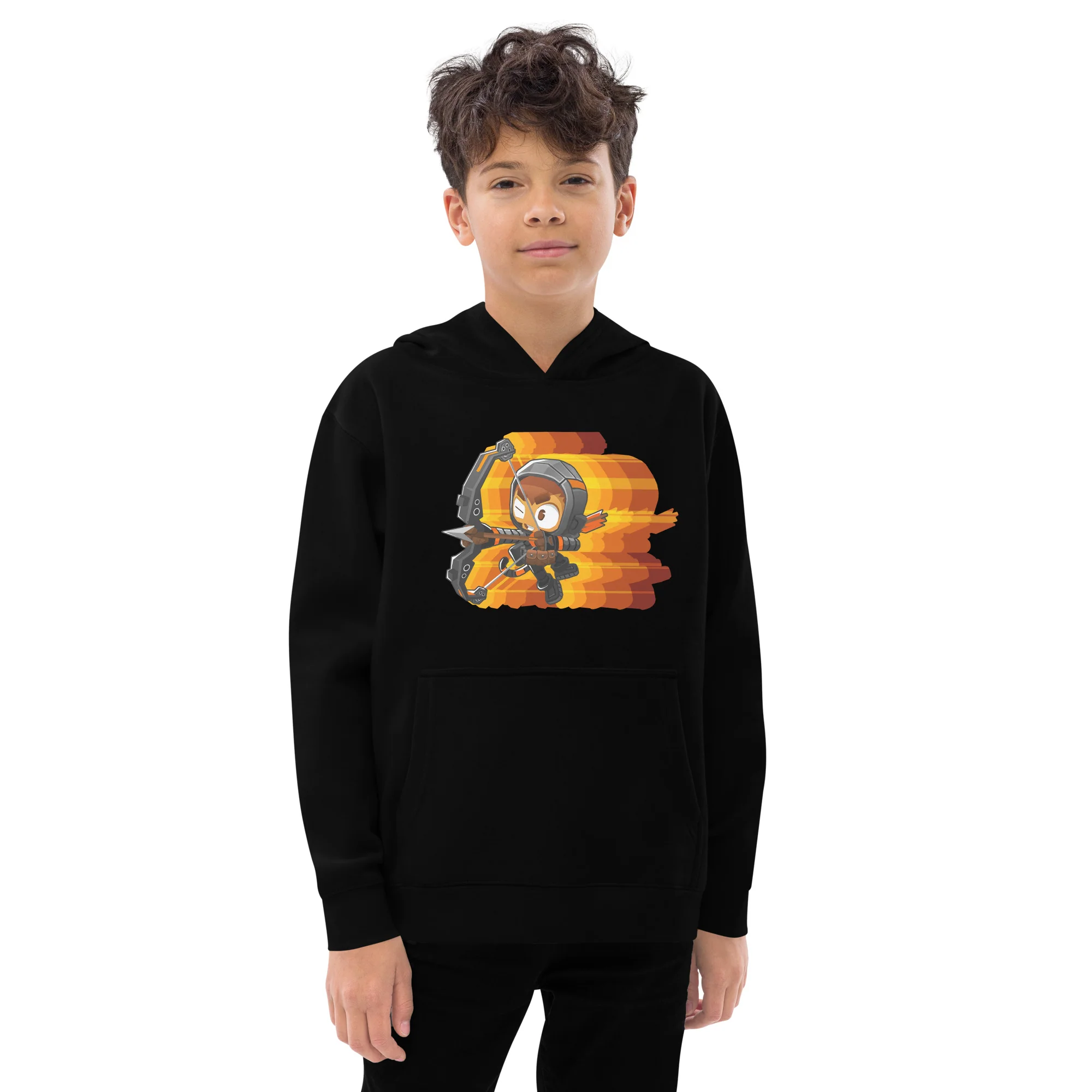 Retro Quincy Fleece Hoodie (Kids/Youth) - Image 7