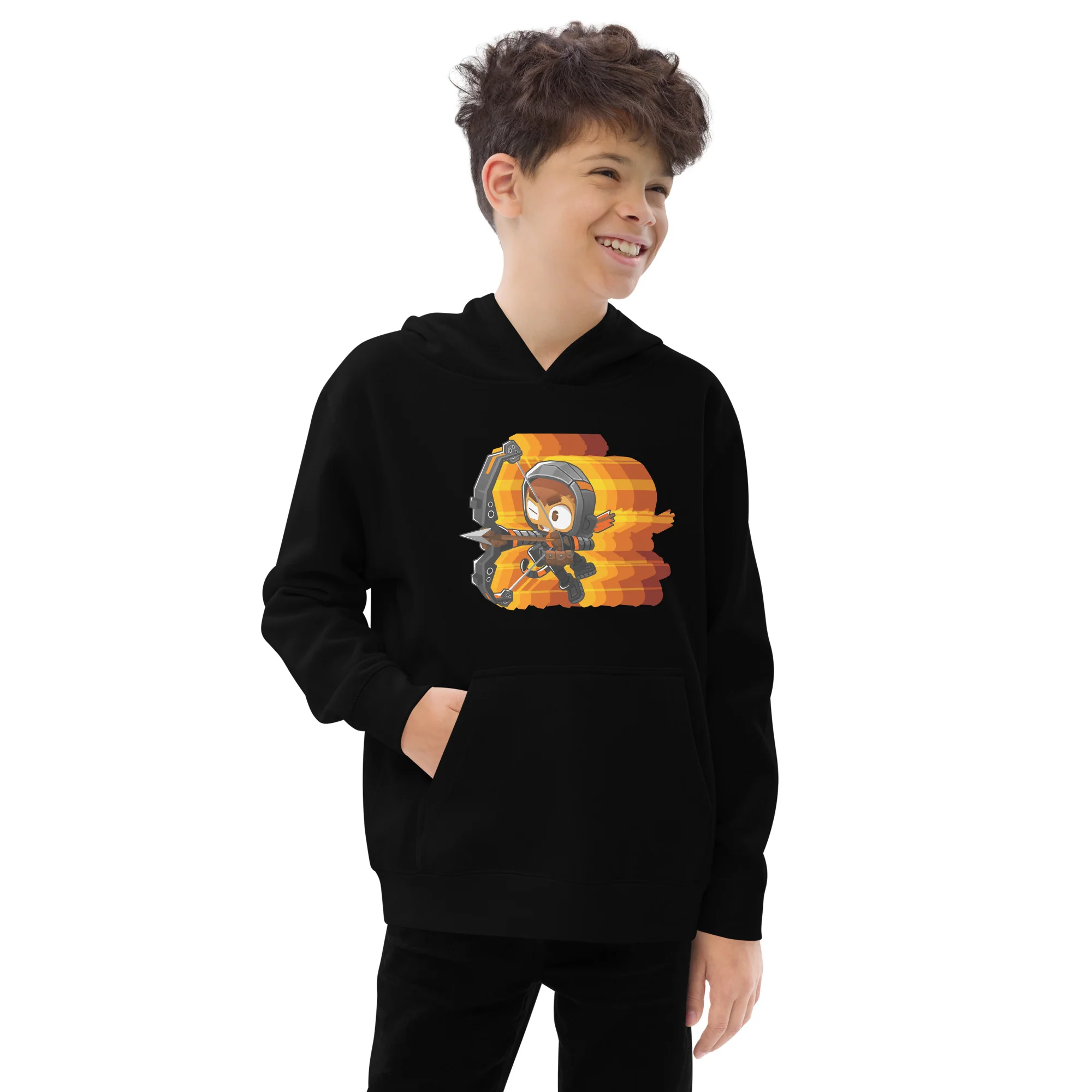 Retro Quincy Fleece Hoodie (Kids/Youth) - Image 8