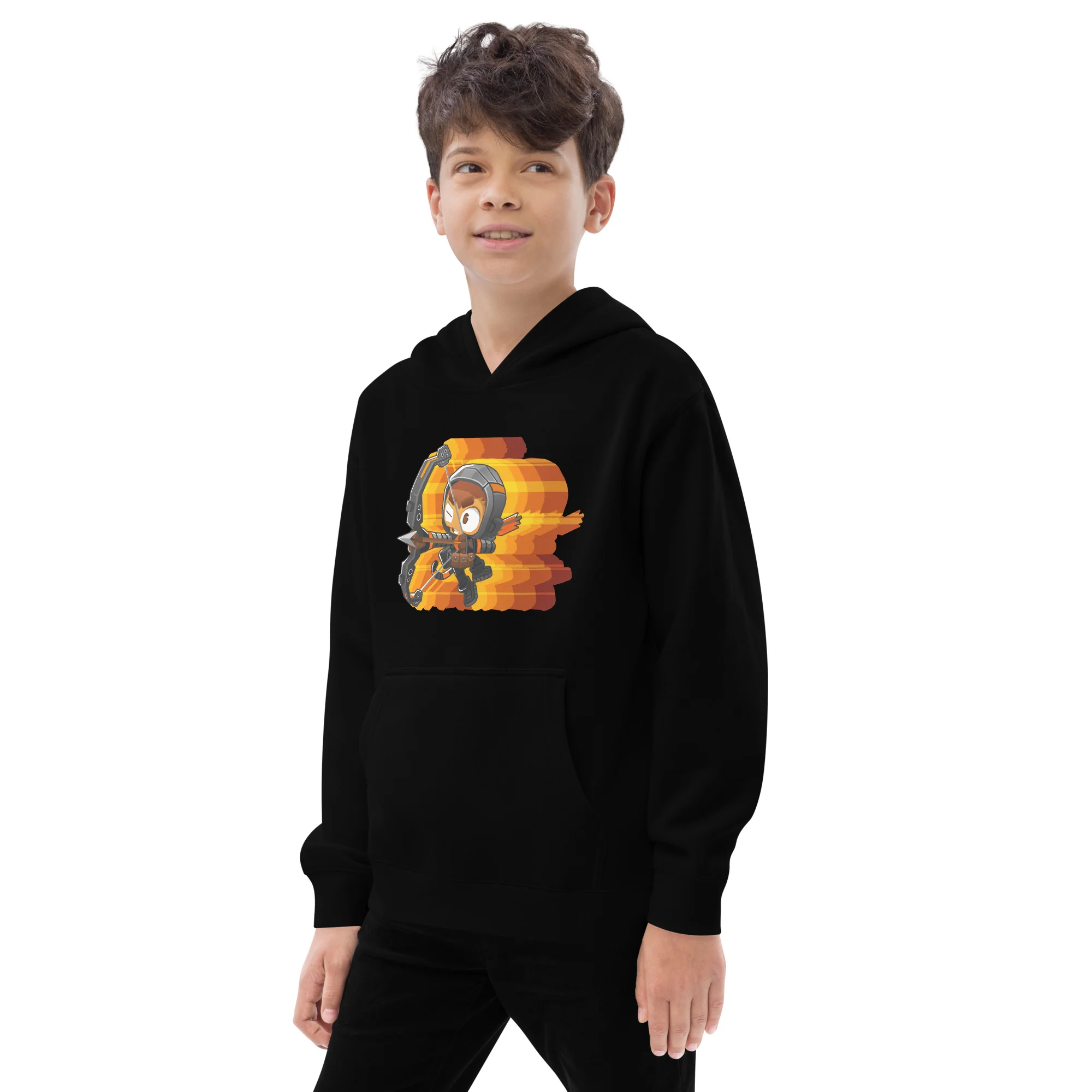 Retro Quincy Fleece Hoodie (Kids/Youth) - Image 9