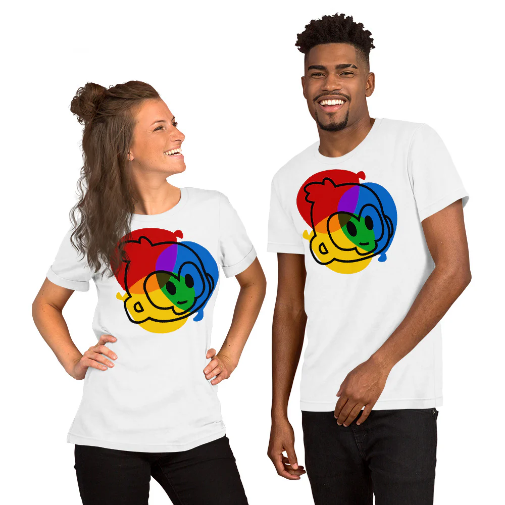 RGB Mind Bloon Shirt (Unisex) - Image 3