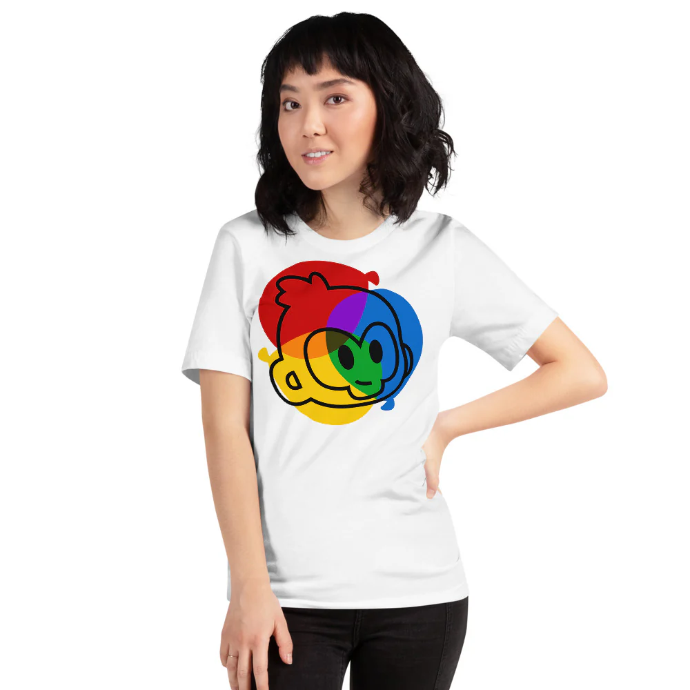 RGB Mind Bloon Shirt (Unisex) - Image 4