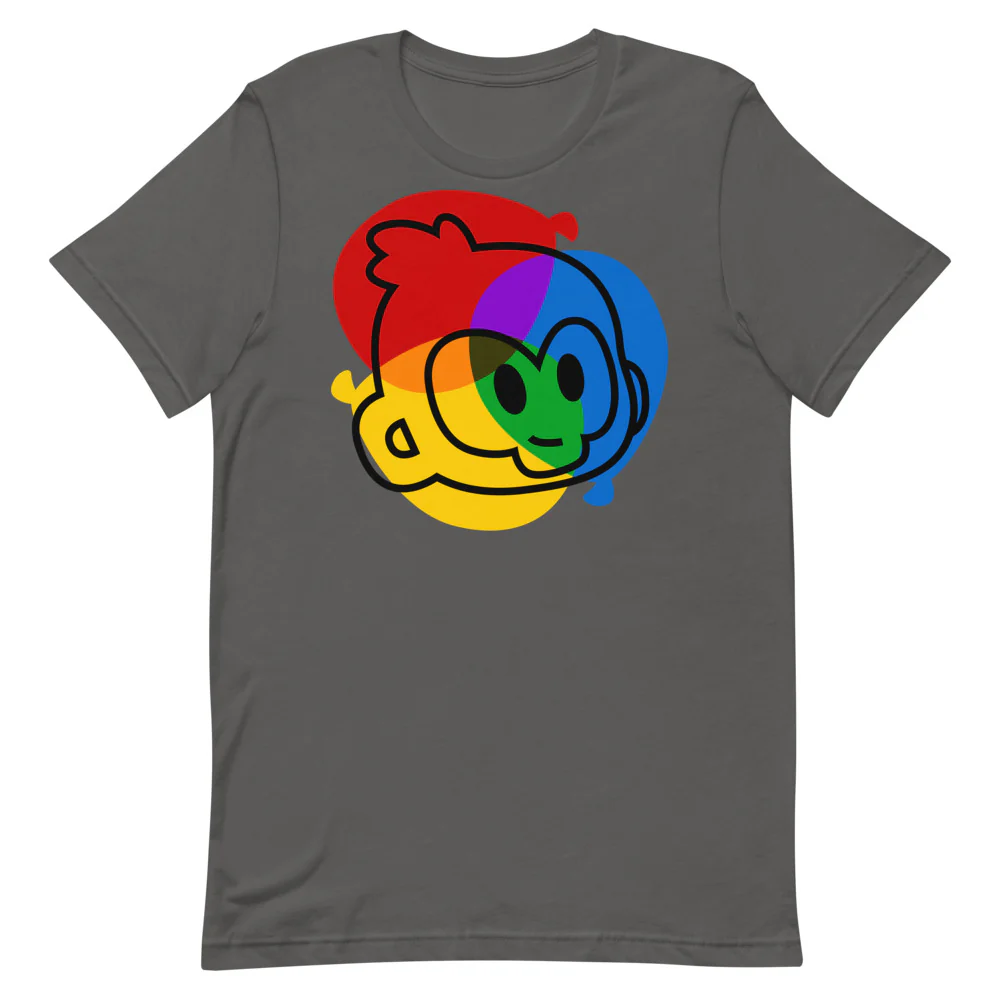 RGB Mind Bloon Shirt (Unisex) - Image 6