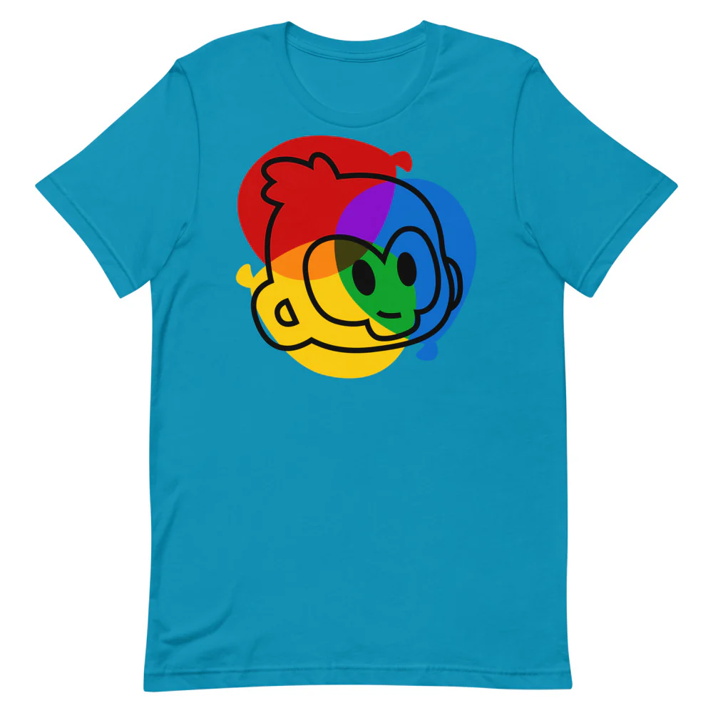 RGB Mind Bloon Shirt (Unisex) - Image 7