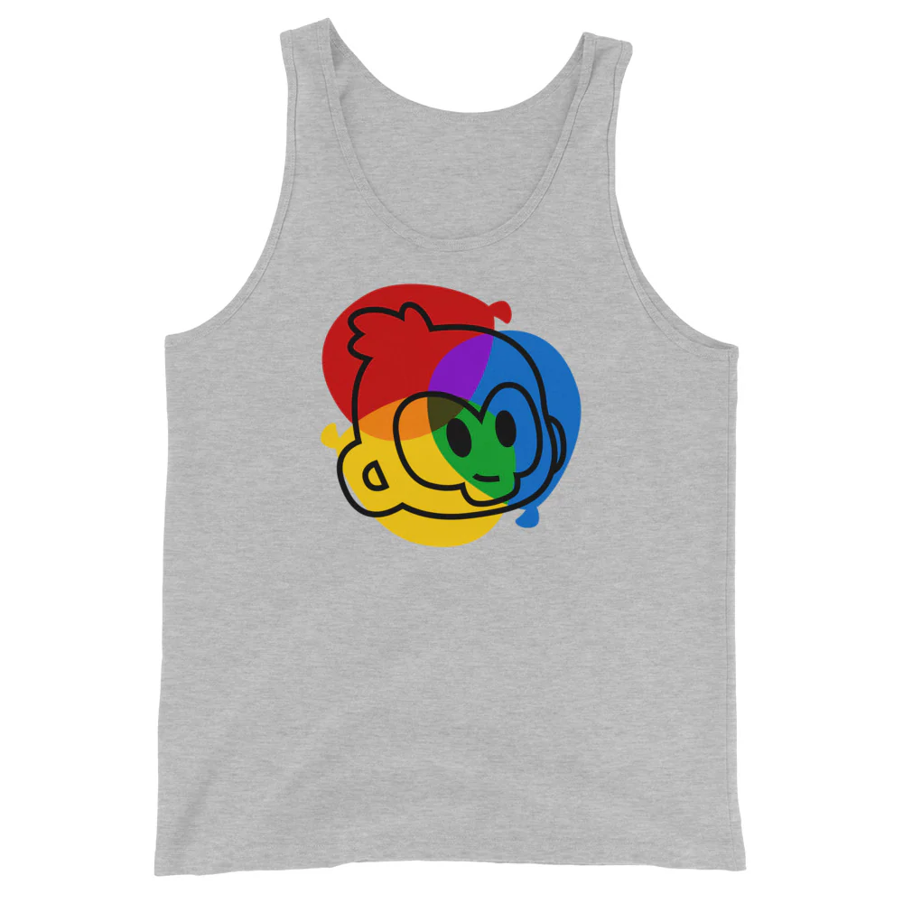 RGB Mind Bloon Tank Top (Unisex) - Image 5