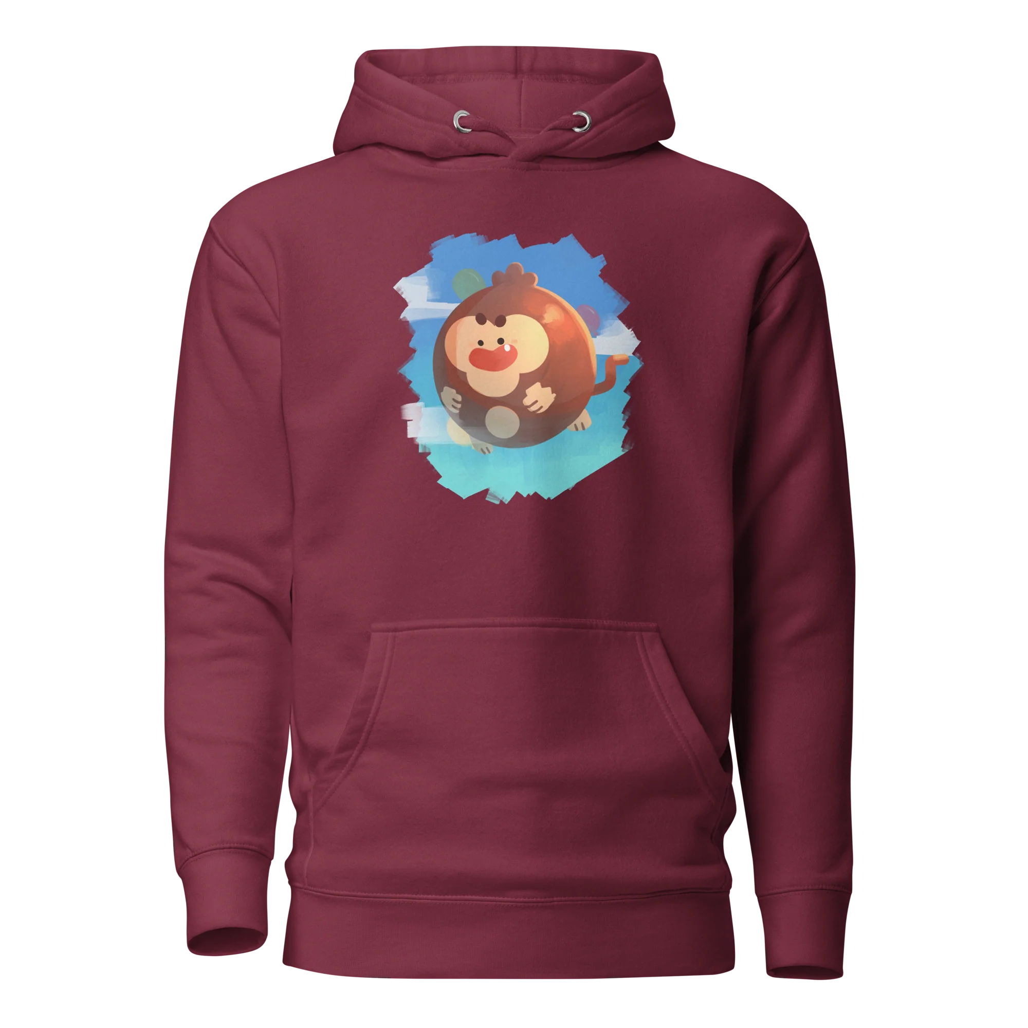 Round Monkey Hoodie (Unisex) - Image 10