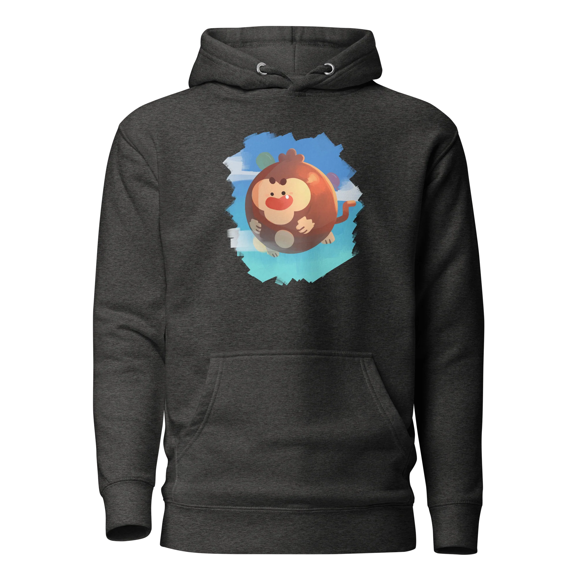 Round Monkey Hoodie (Unisex) - Image 11