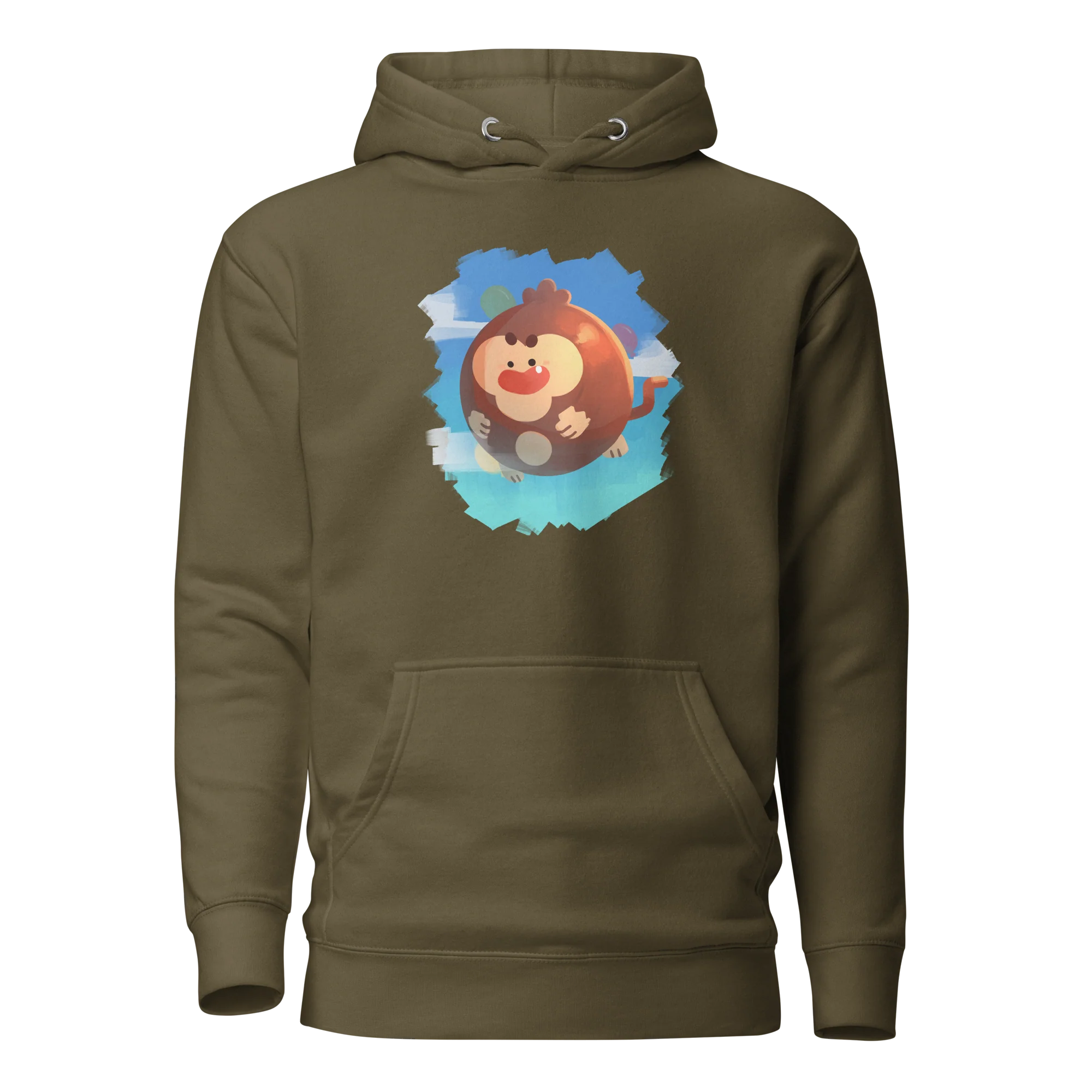 Round Monkey Hoodie (Unisex) - Image 15