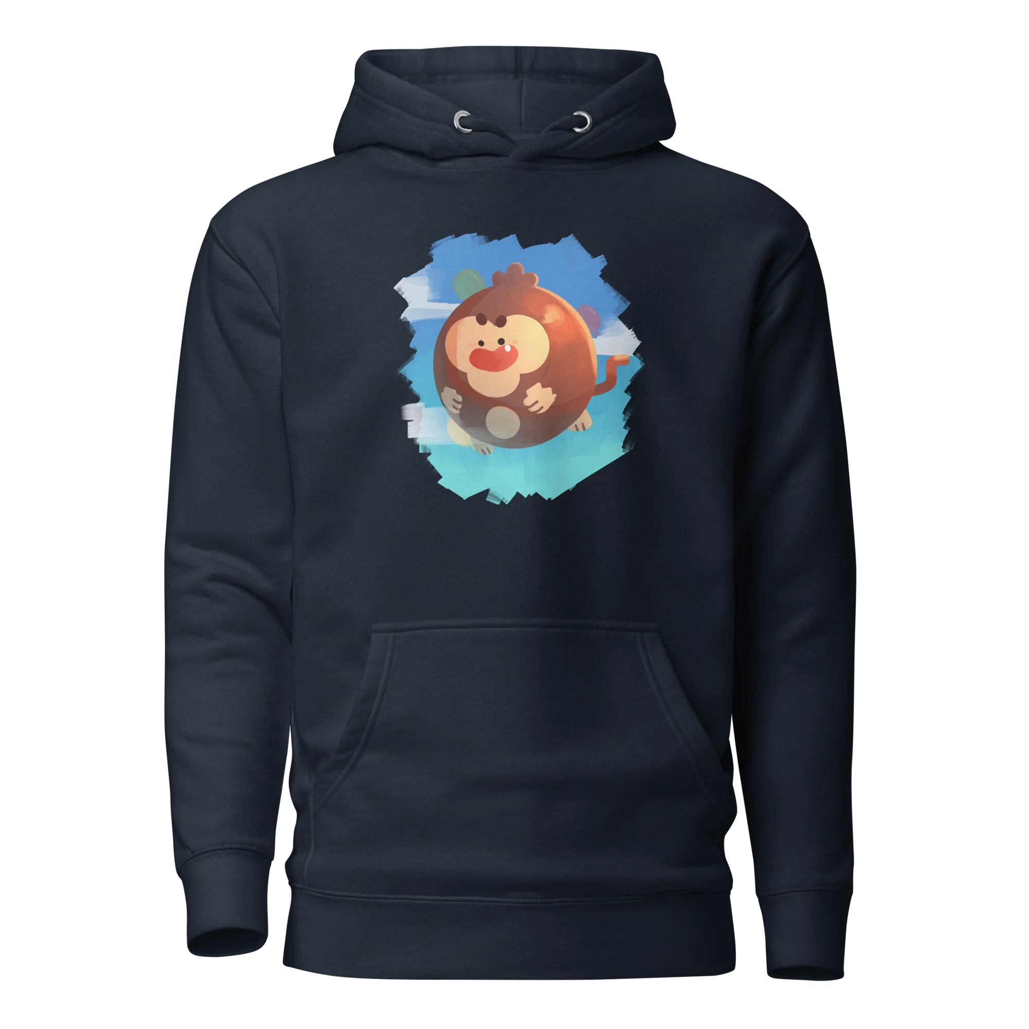 Round Monkey Hoodie (Unisex) - Image 9