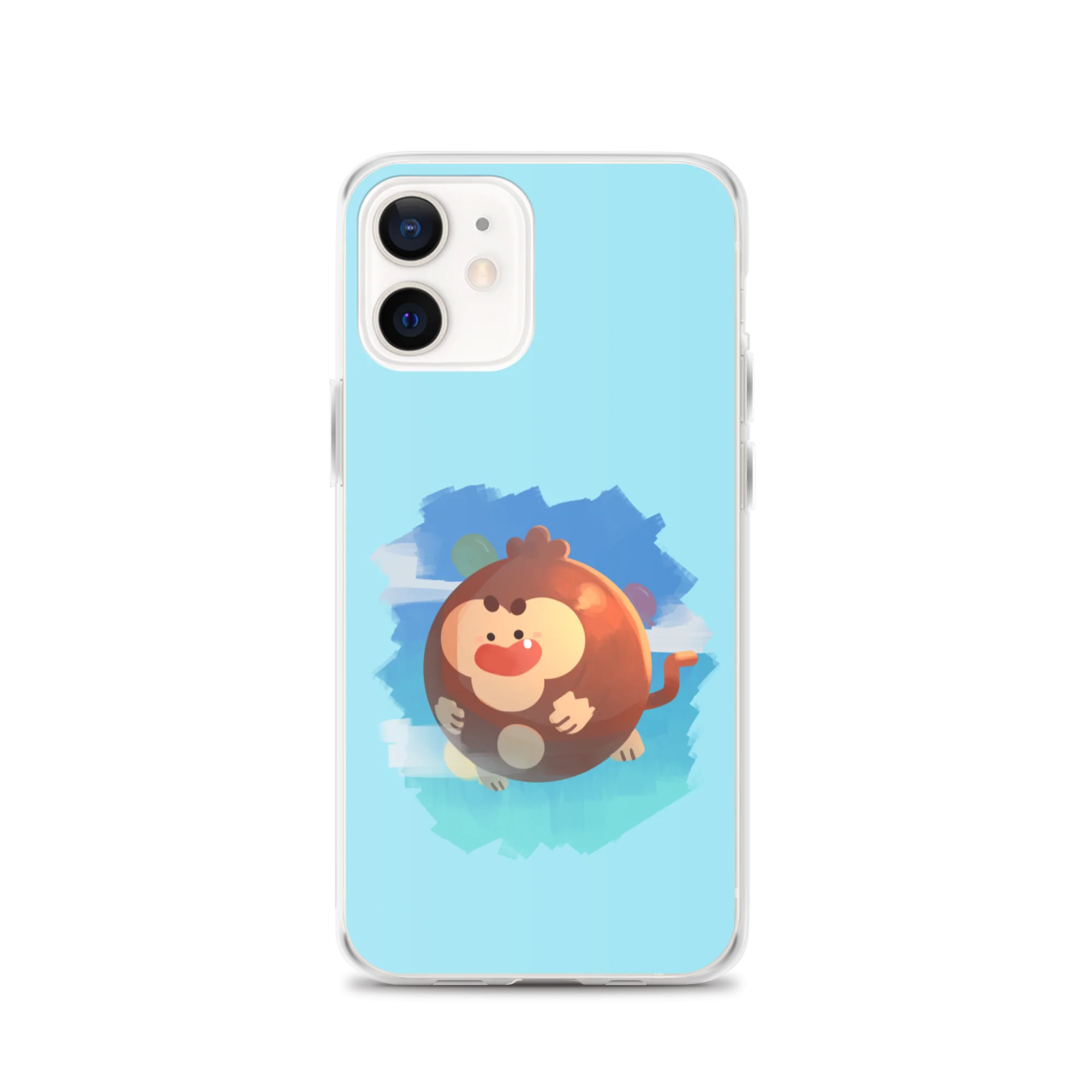 Round Monkey iPhone Case - Image 10