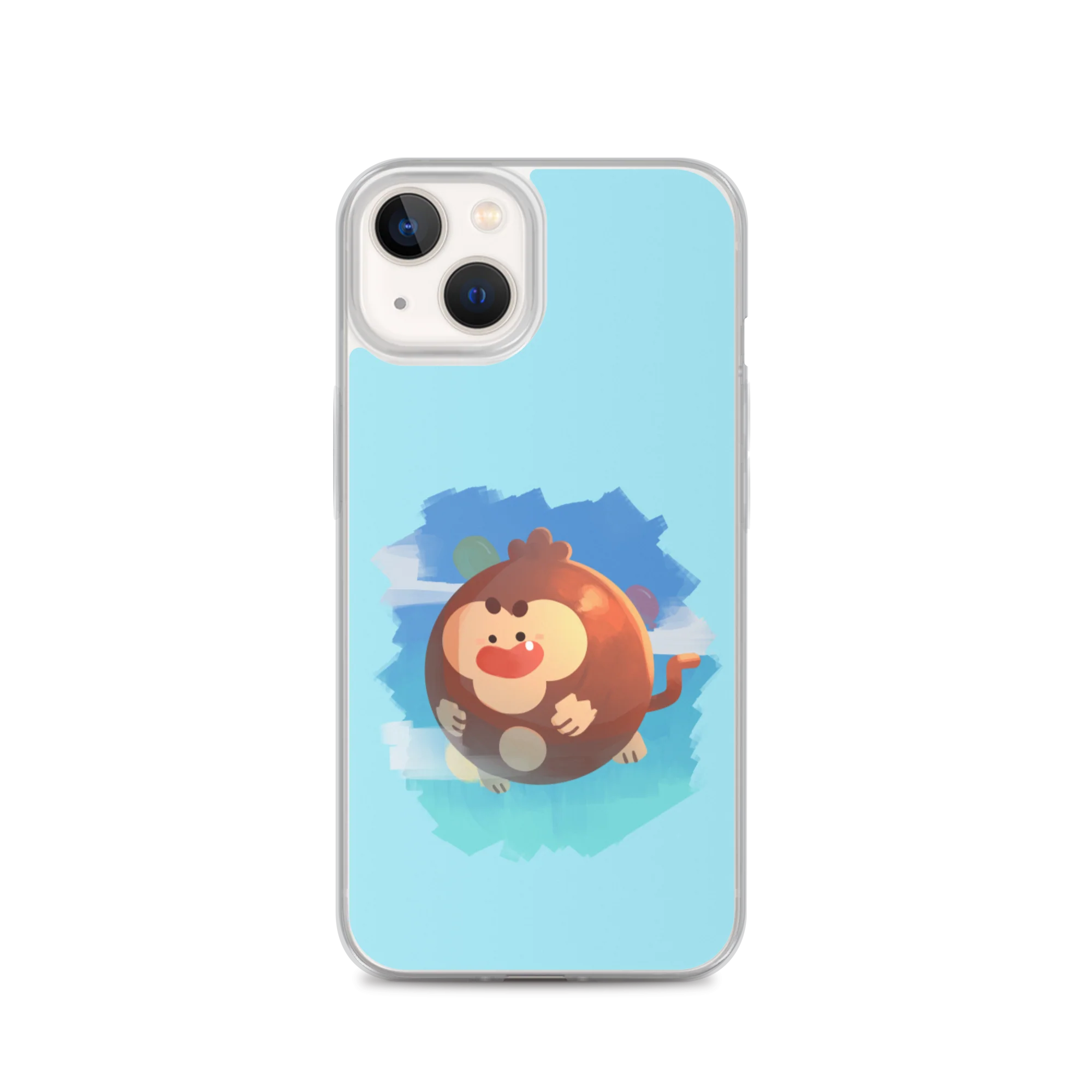 Round Monkey iPhone Case - Image 31