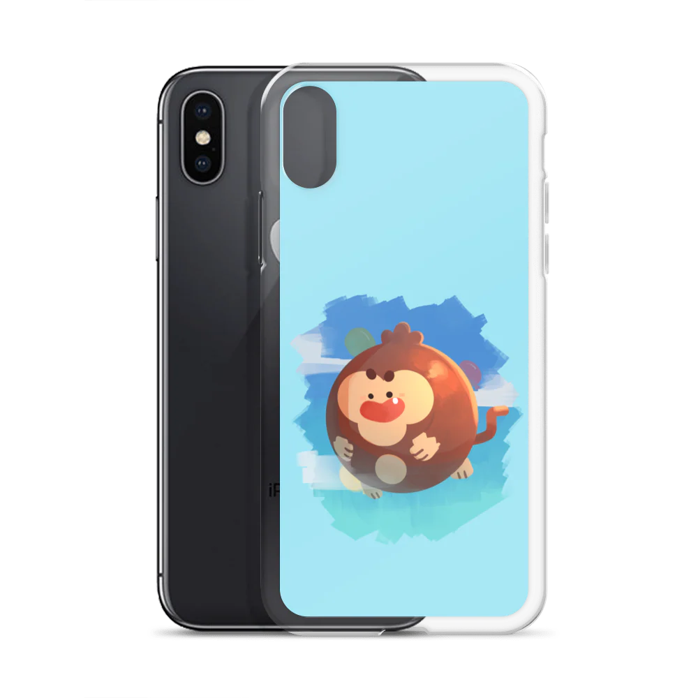 Round Monkey iPhone Case - Image 36
