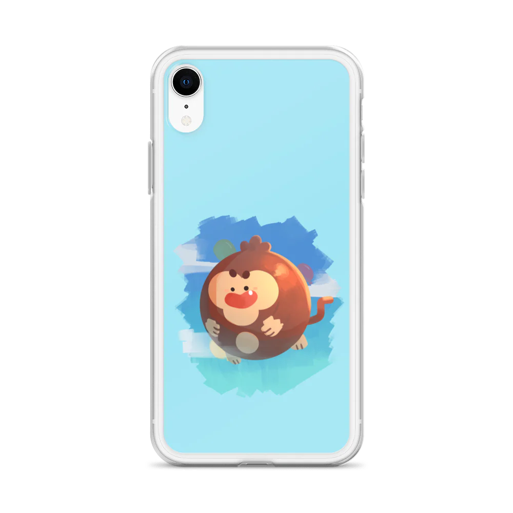 Round Monkey iPhone Case - Image 41