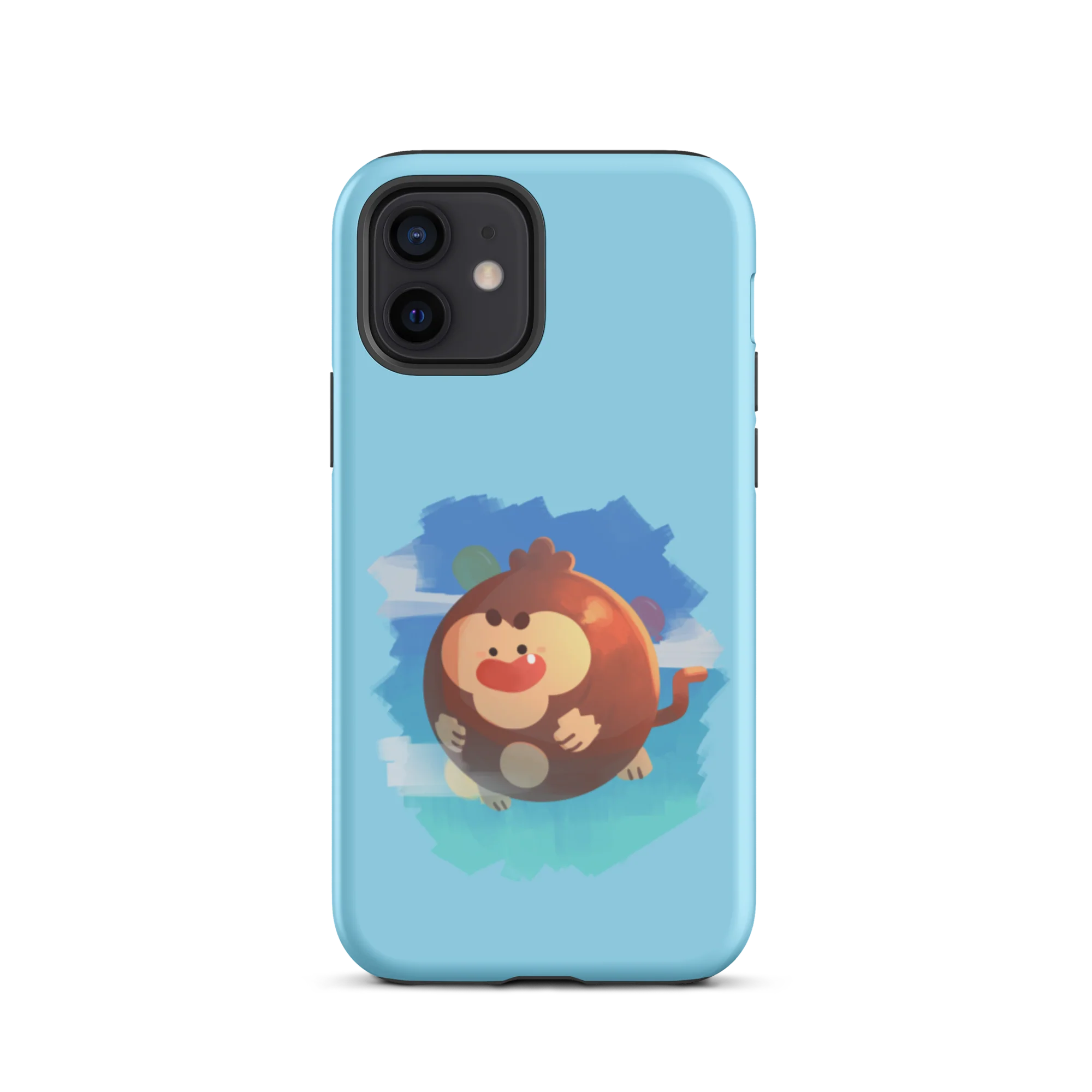 Round Monkey iPhone Case (Tough) - Image 10