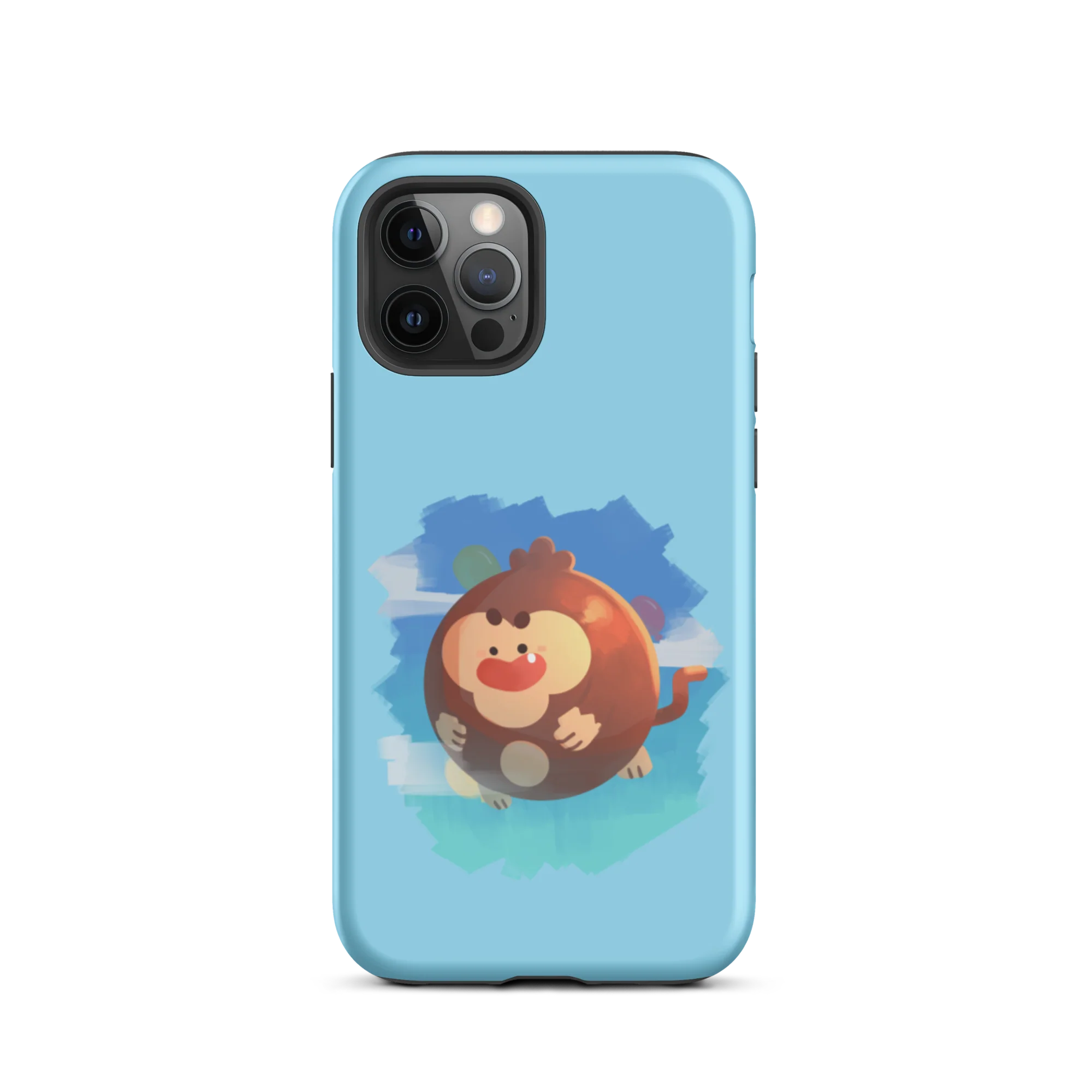 Round Monkey iPhone Case (Tough) - Image 12