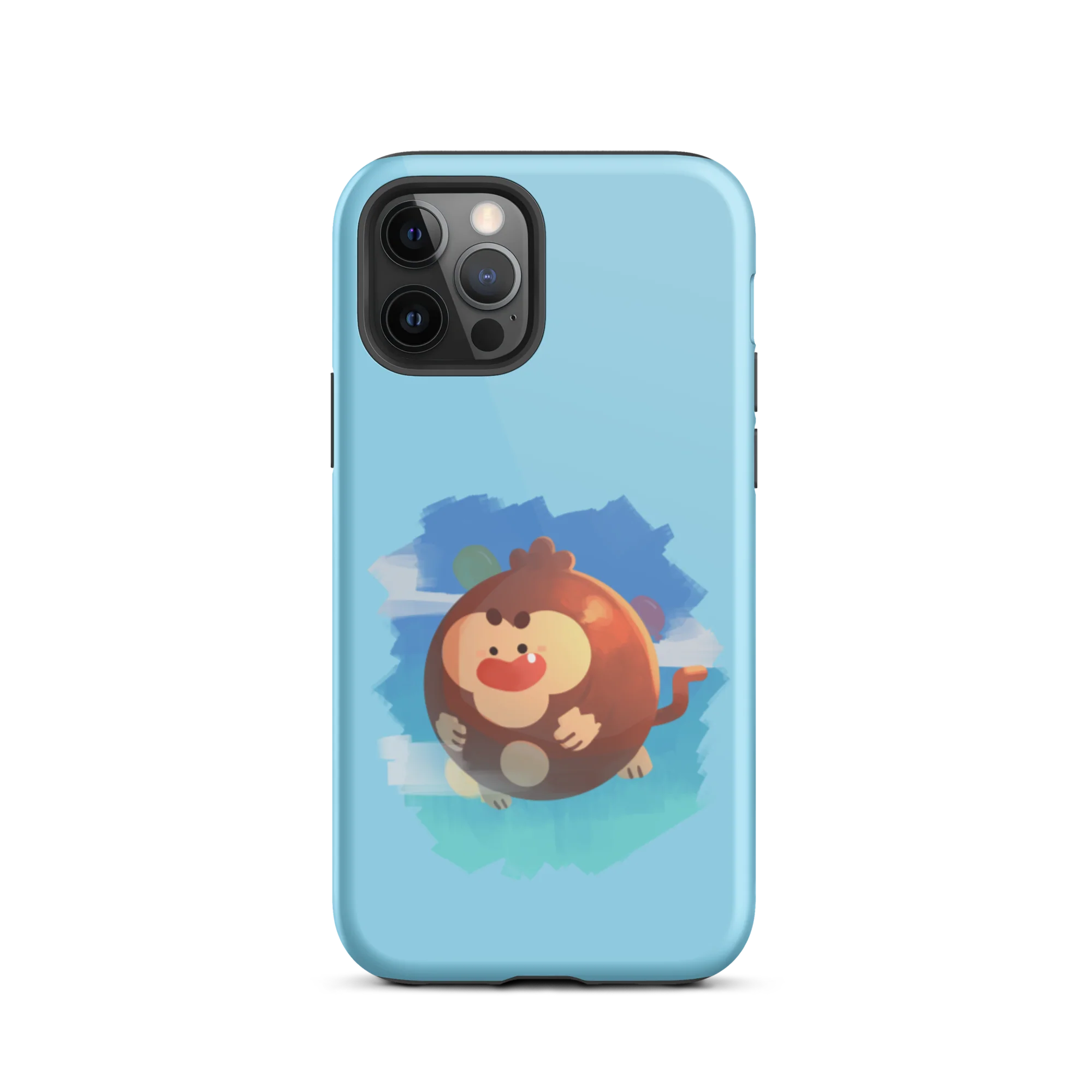 Round Monkey iPhone Case (Tough) - Image 13