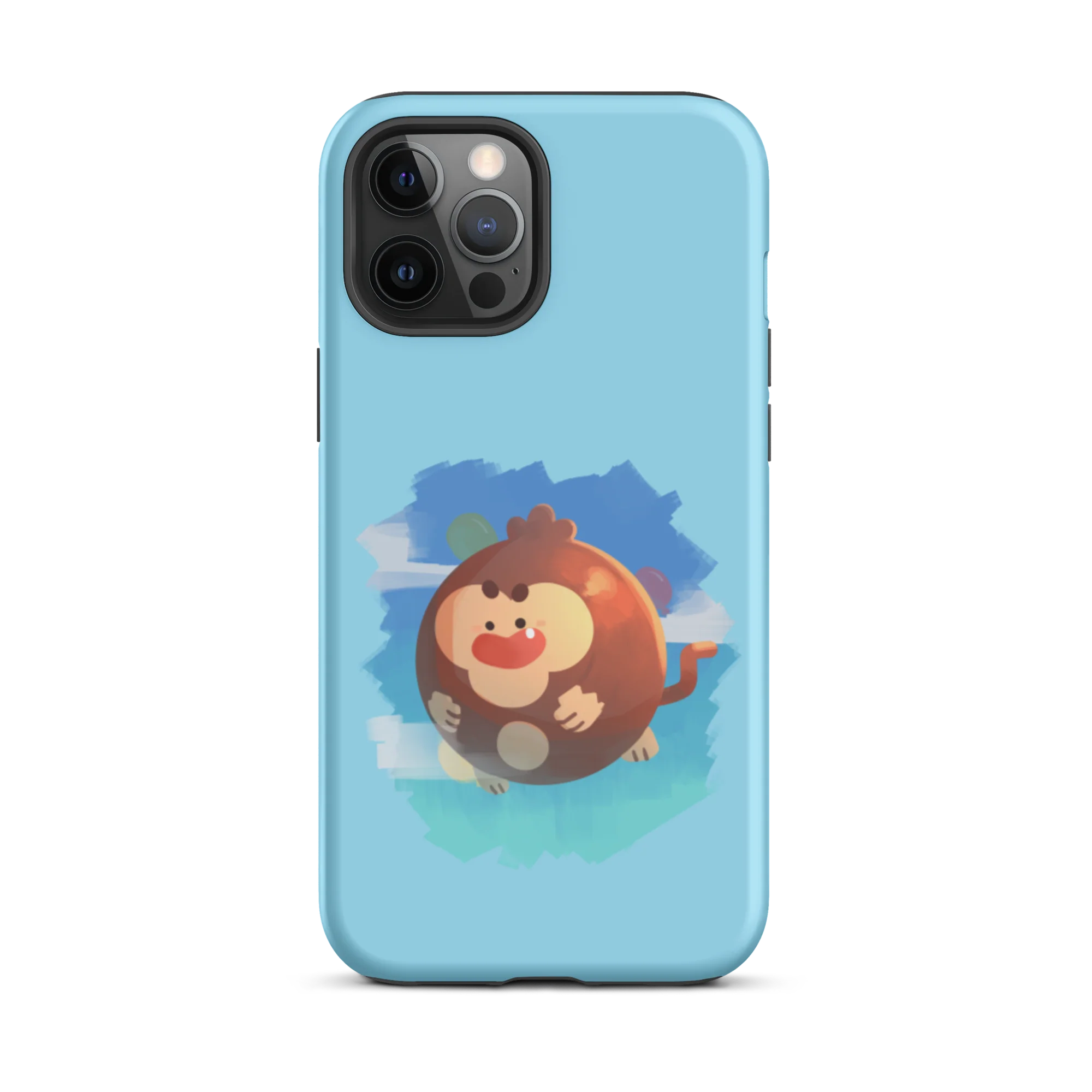 Round Monkey iPhone Case (Tough) - Image 14