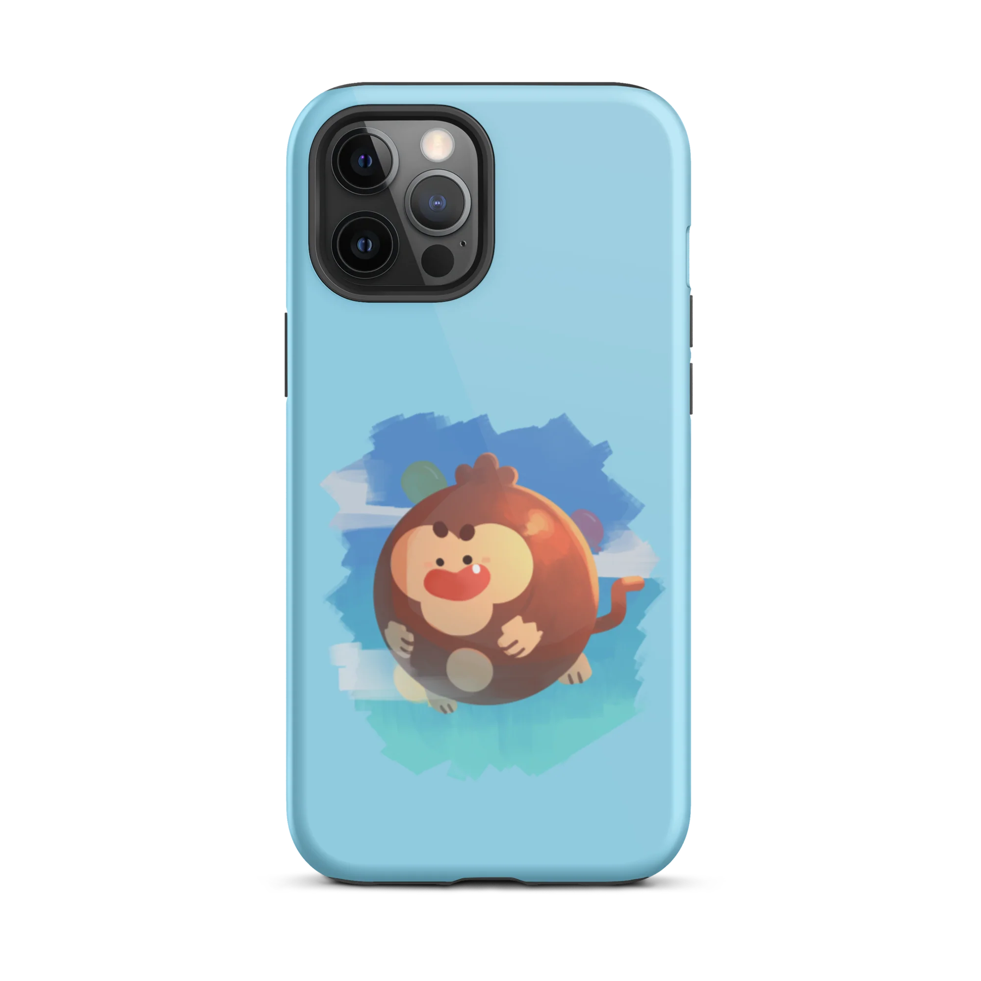 Round Monkey iPhone Case (Tough) - Image 15