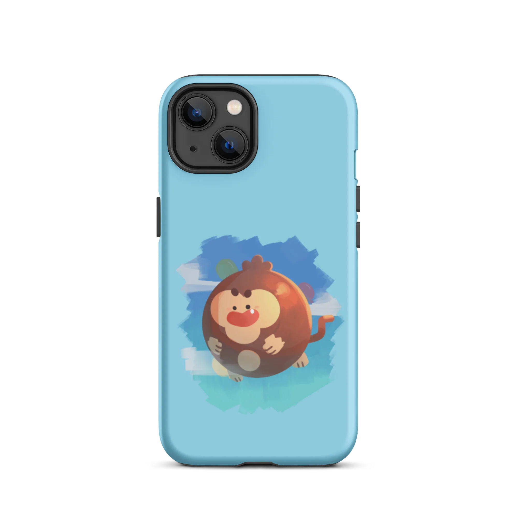 Round Monkey iPhone Case (Tough) - Image 18