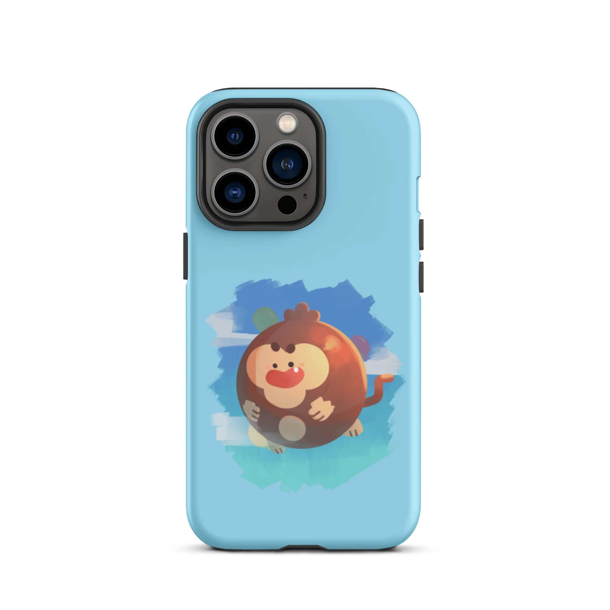 Round Monkey iPhone Case (Tough) - Image 20
