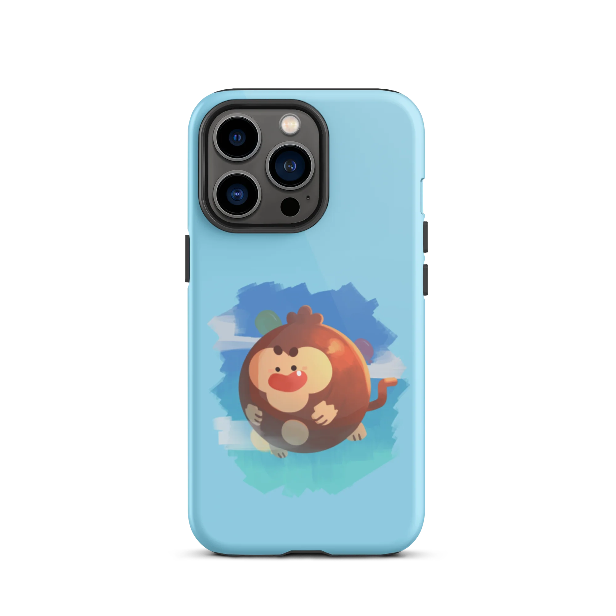Round Monkey iPhone Case (Tough) - Image 21