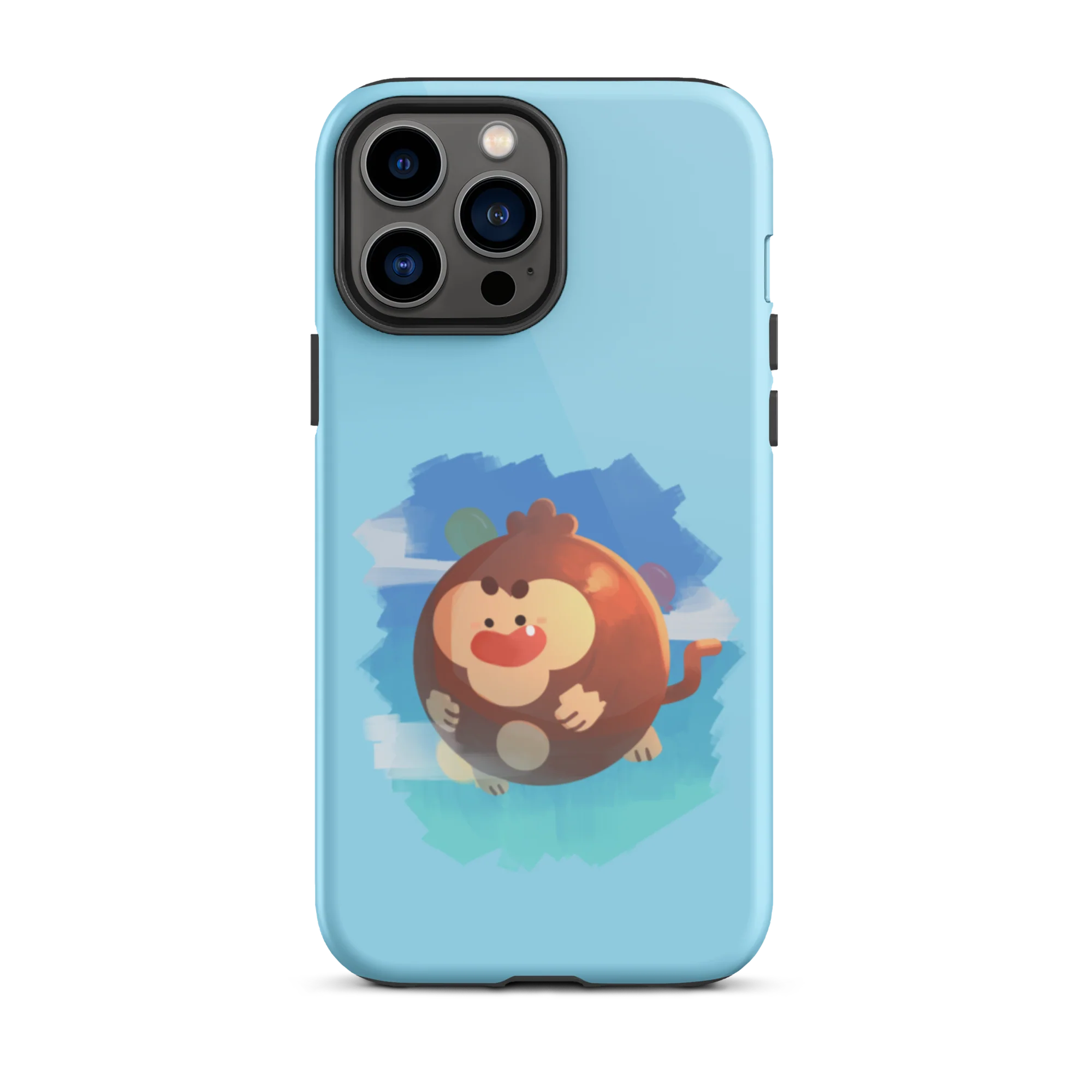 Round Monkey iPhone Case (Tough) - Image 22