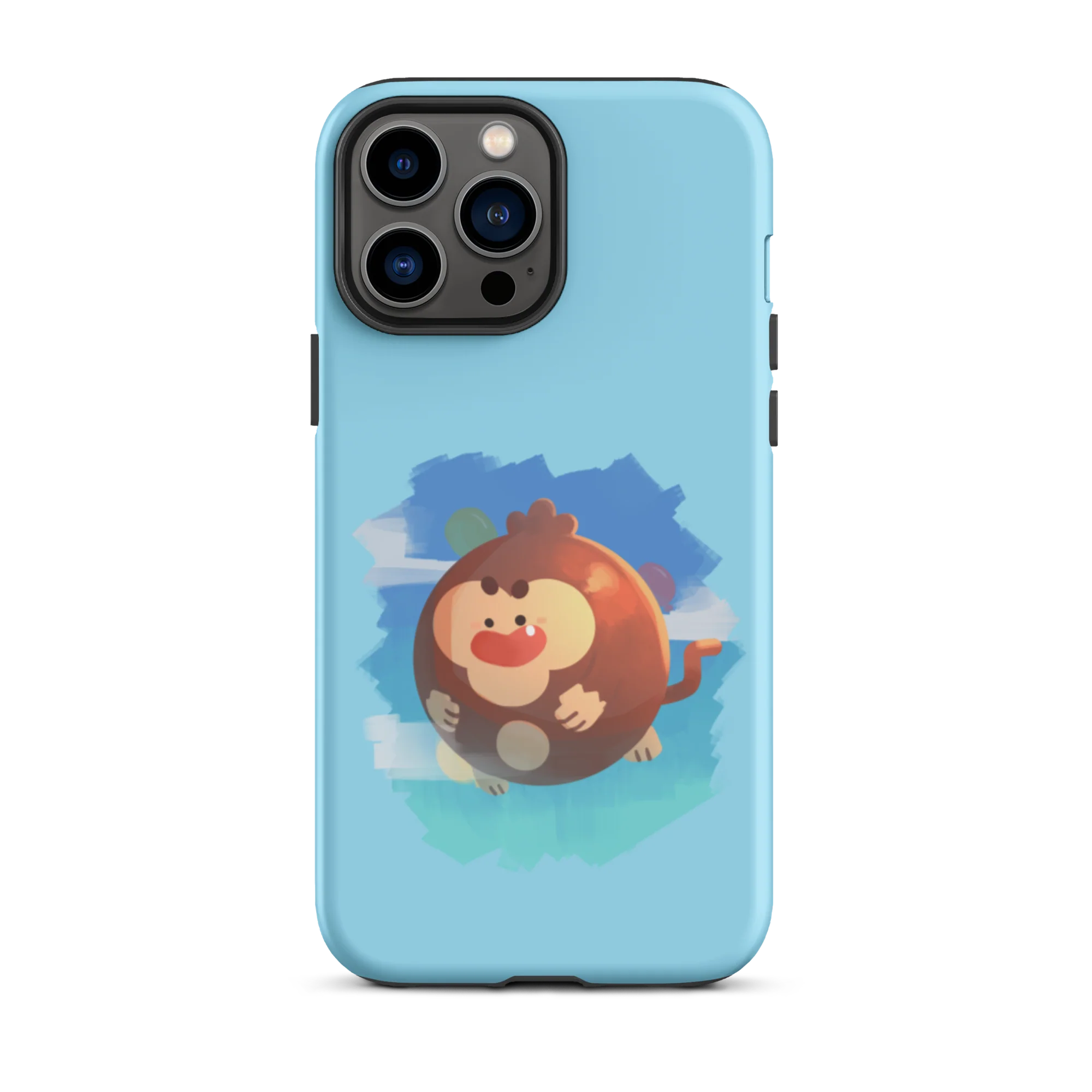 Round Monkey iPhone Case (Tough) - Image 23